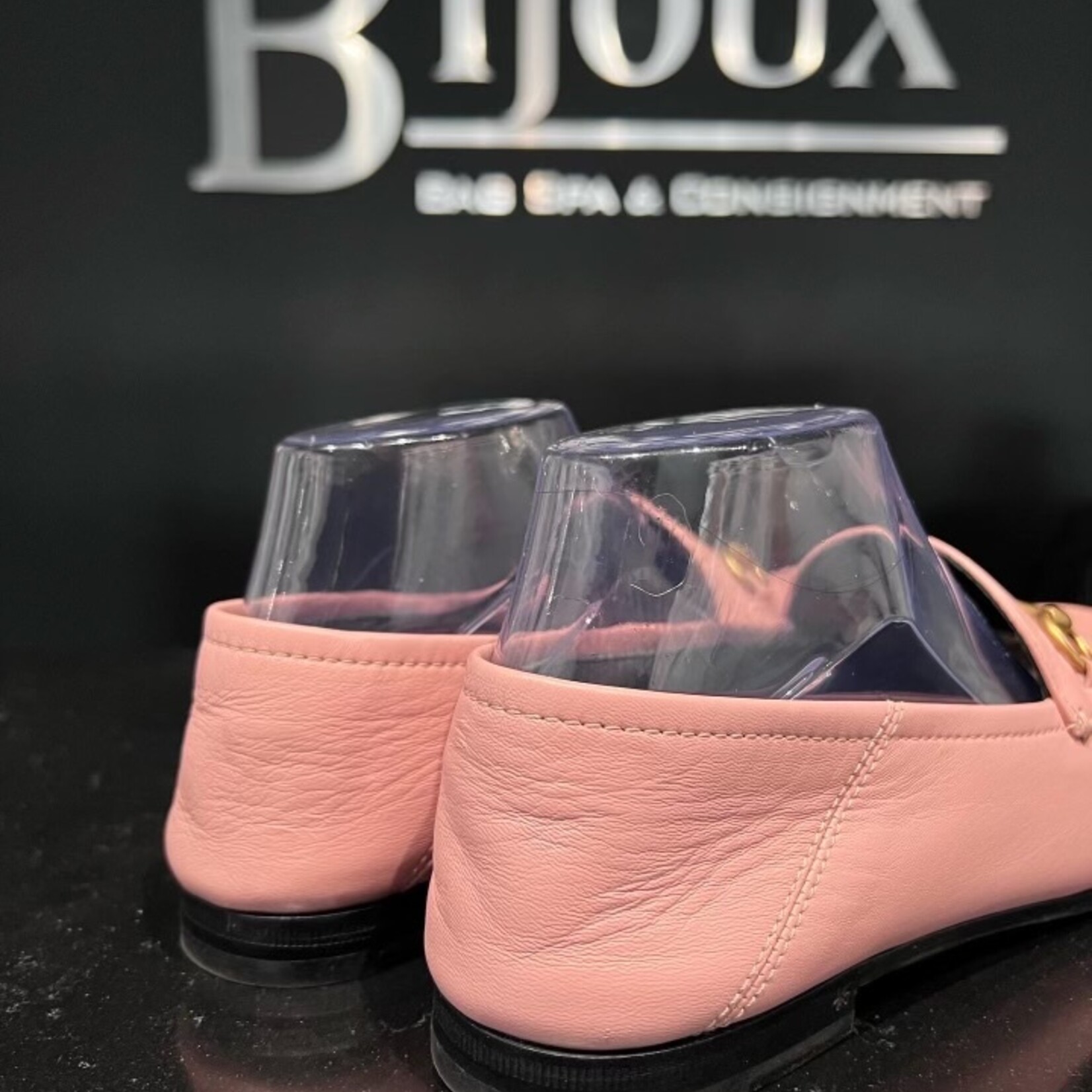 Gucci SOLD - Gucci Pink Jordan Loafer 38.5