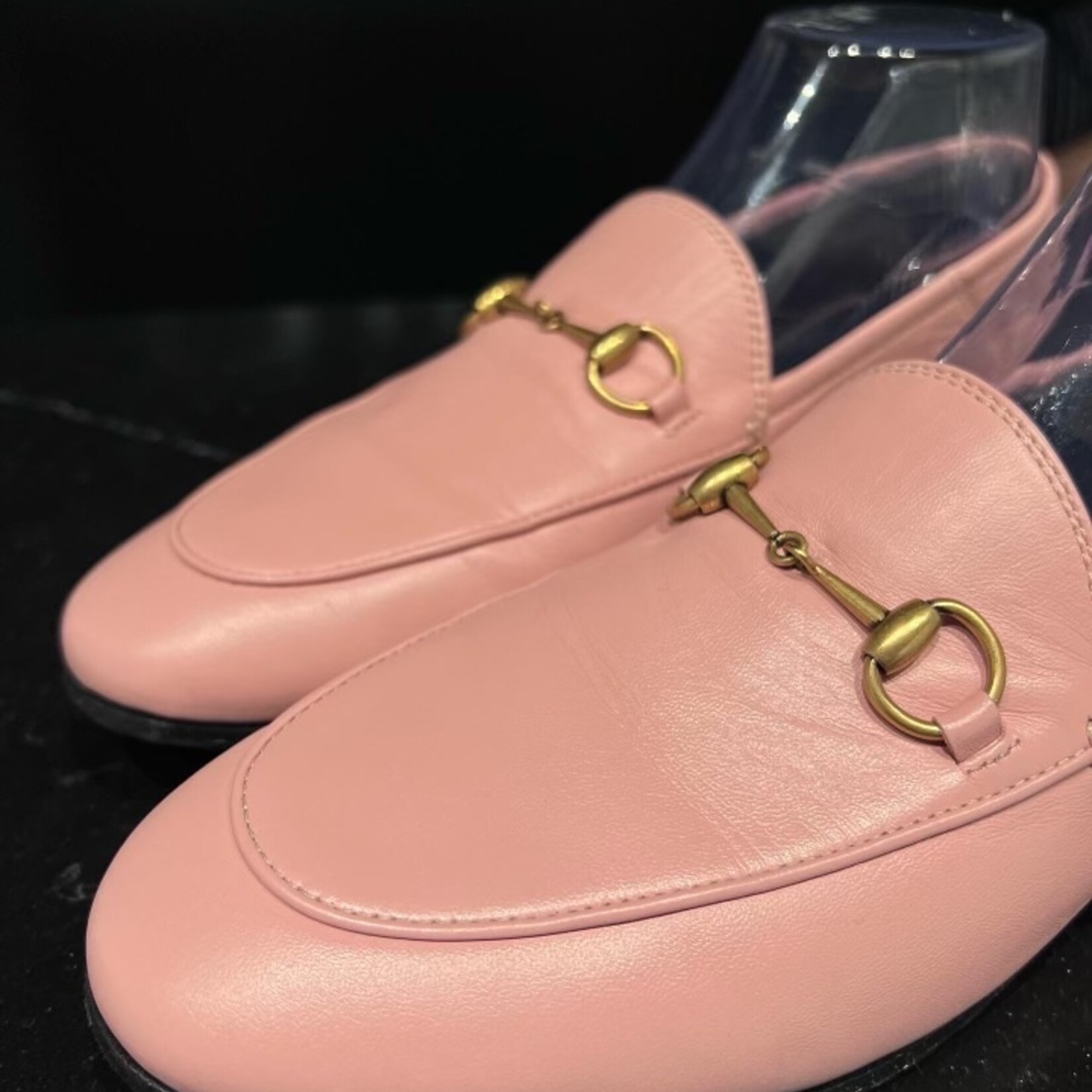 Gucci SOLD - Gucci Pink Jordan Loafer 38.5