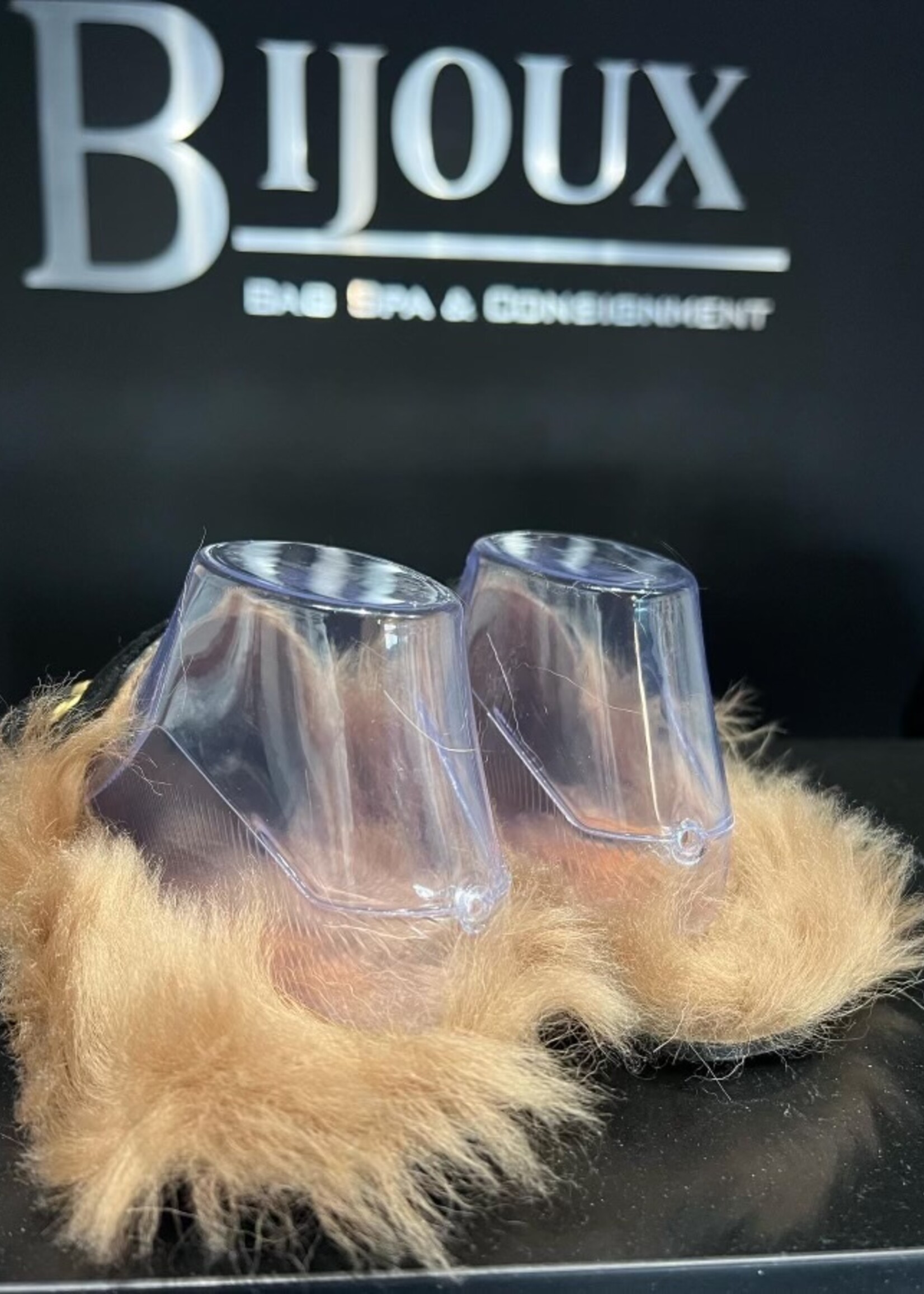 Gucci Gucci Fur Princetown Loafers 39