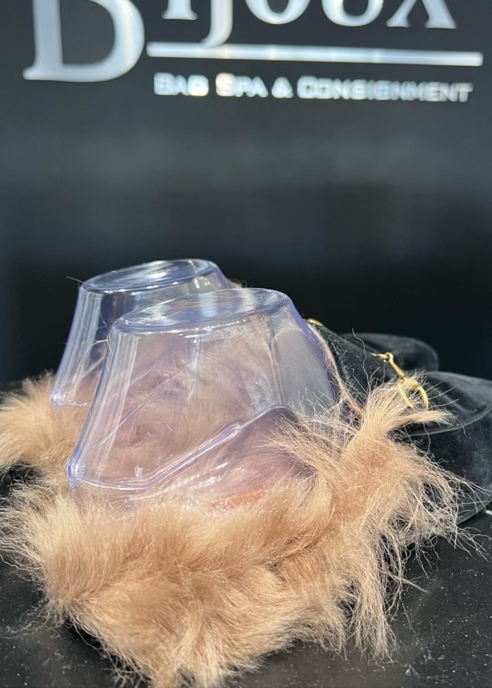 Gucci Gucci Fur Princetown Loafers 39