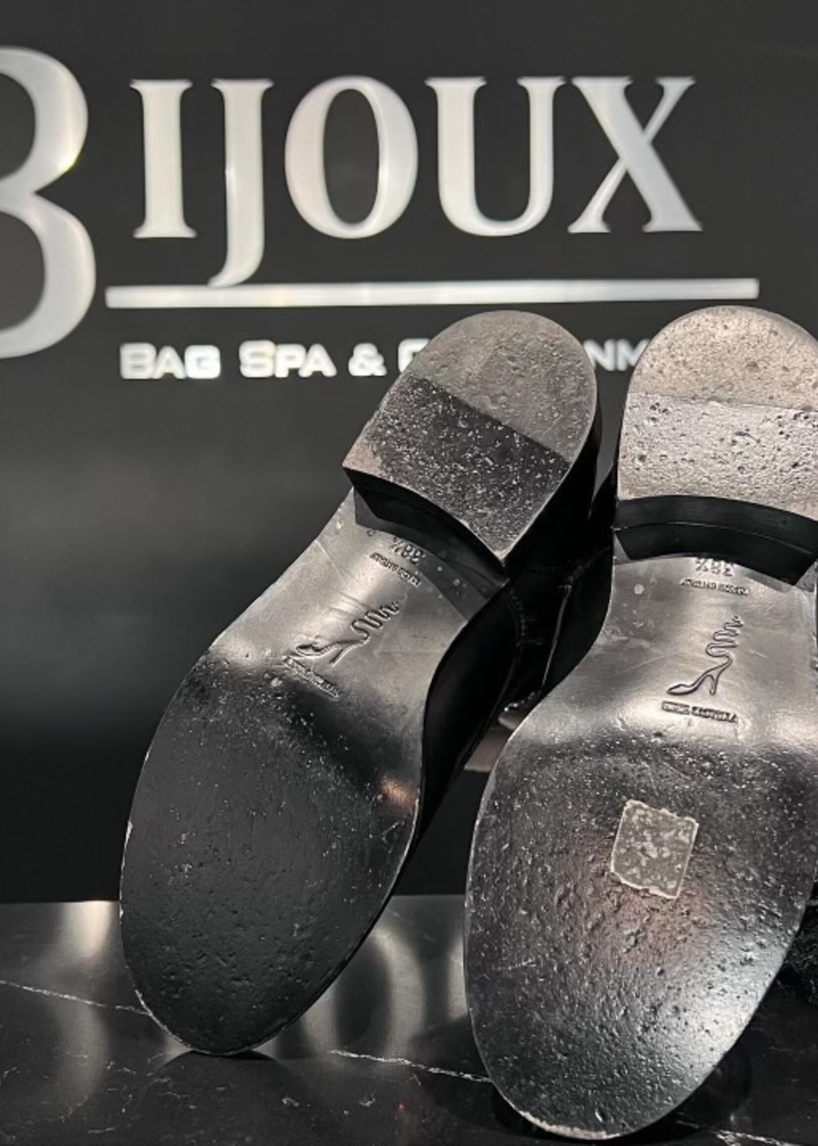 Rene Caovilla Rene Caovilla Crystal Combat Boots- 38.5