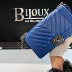 Chanel SOLD - Old Medium Chevron Boy Bag RHW