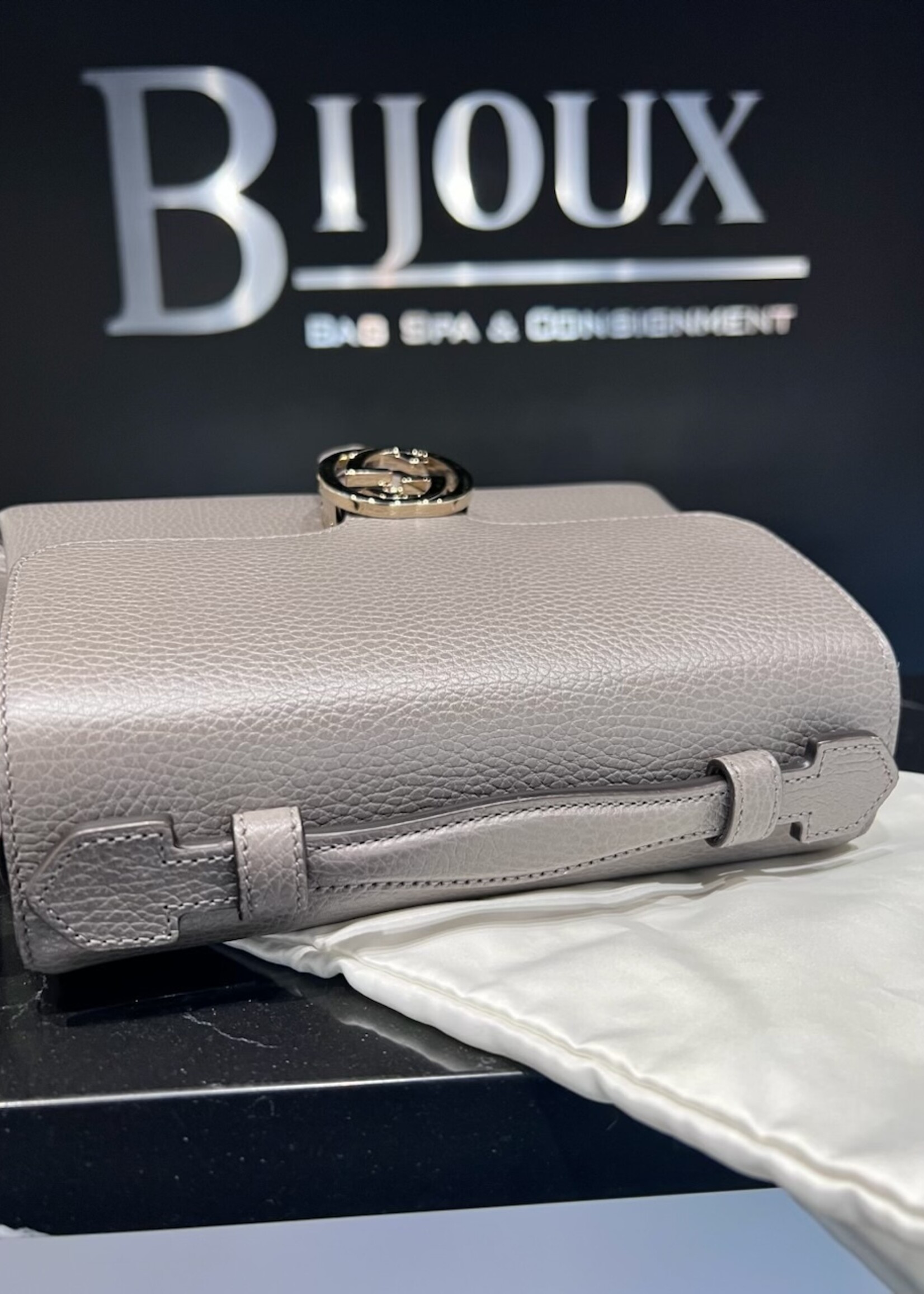 Gucci SOLD - Gucci GG Interlocking Small Dollar Bag