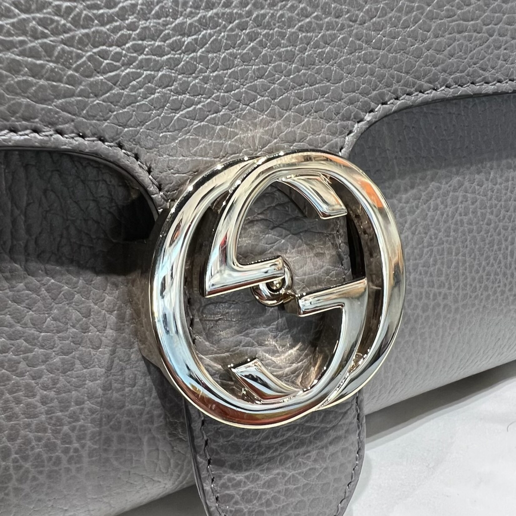 Gucci SOLD - Gucci GG Interlocking Small Dollar Bag