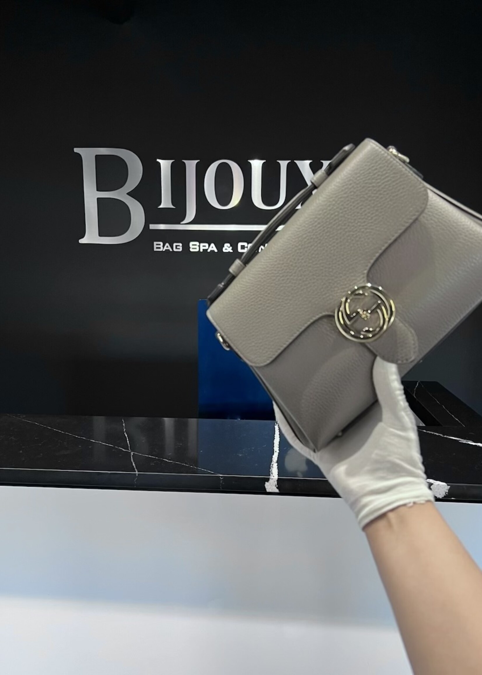 Gucci SOLD - Gucci GG Interlocking Small Dollar Bag