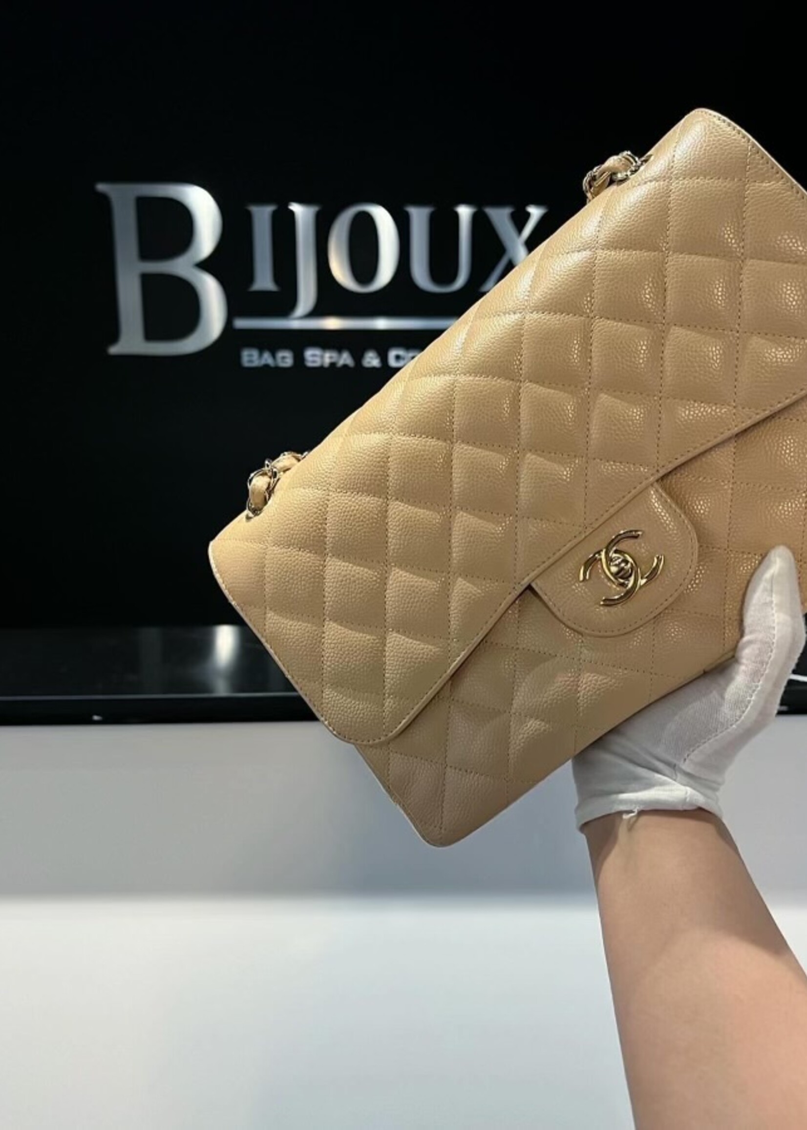 Chanel SOLD- Chanel Jumbo Caviar GHW