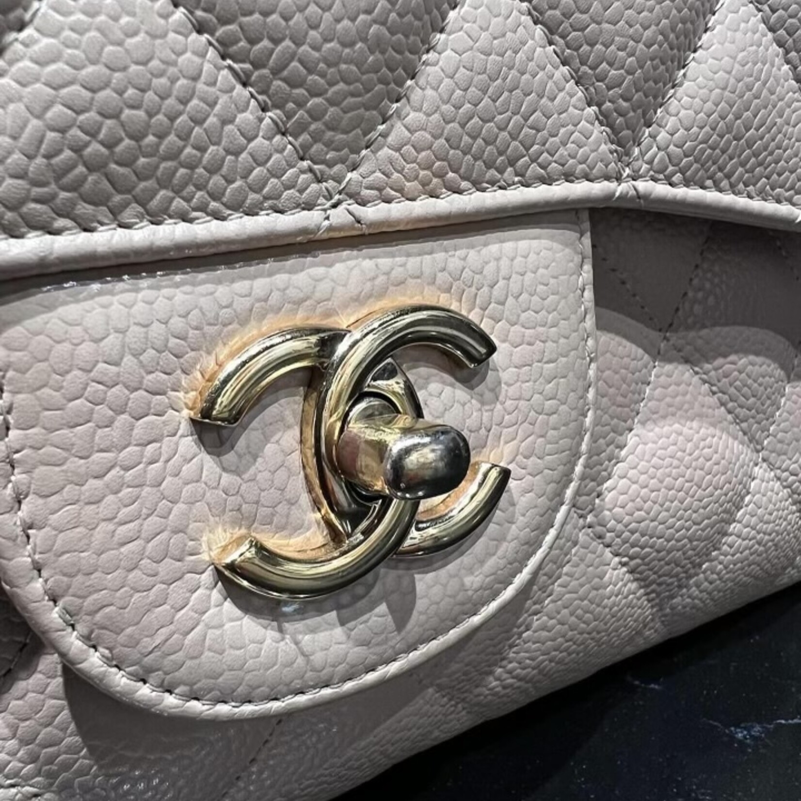 Chanel SOLD- Chanel Jumbo Caviar GHW