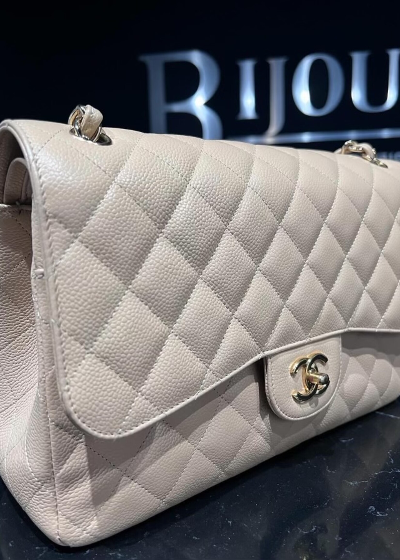 Chanel SOLD- Chanel Jumbo Caviar GHW