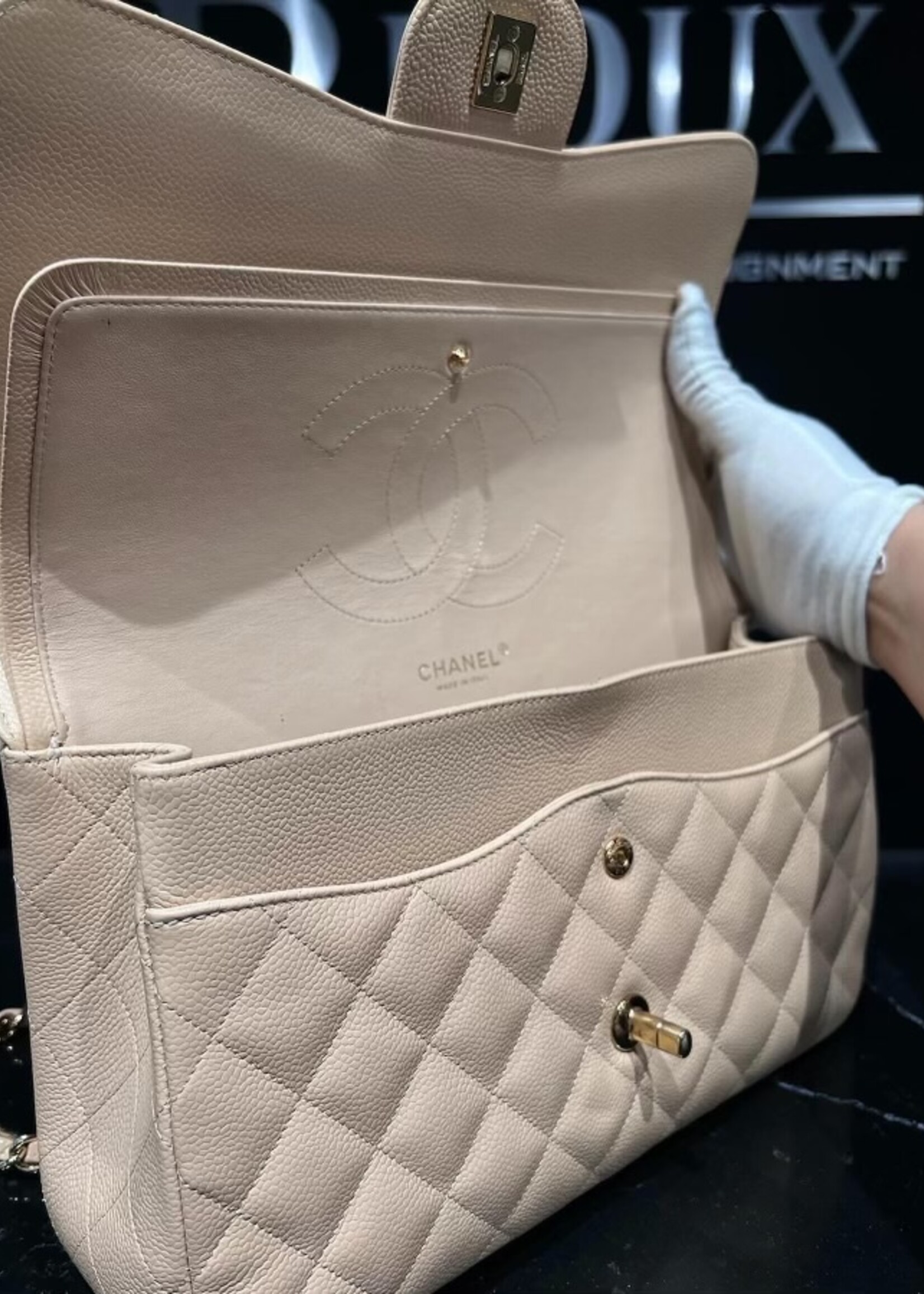Chanel SOLD- Chanel Jumbo Caviar GHW