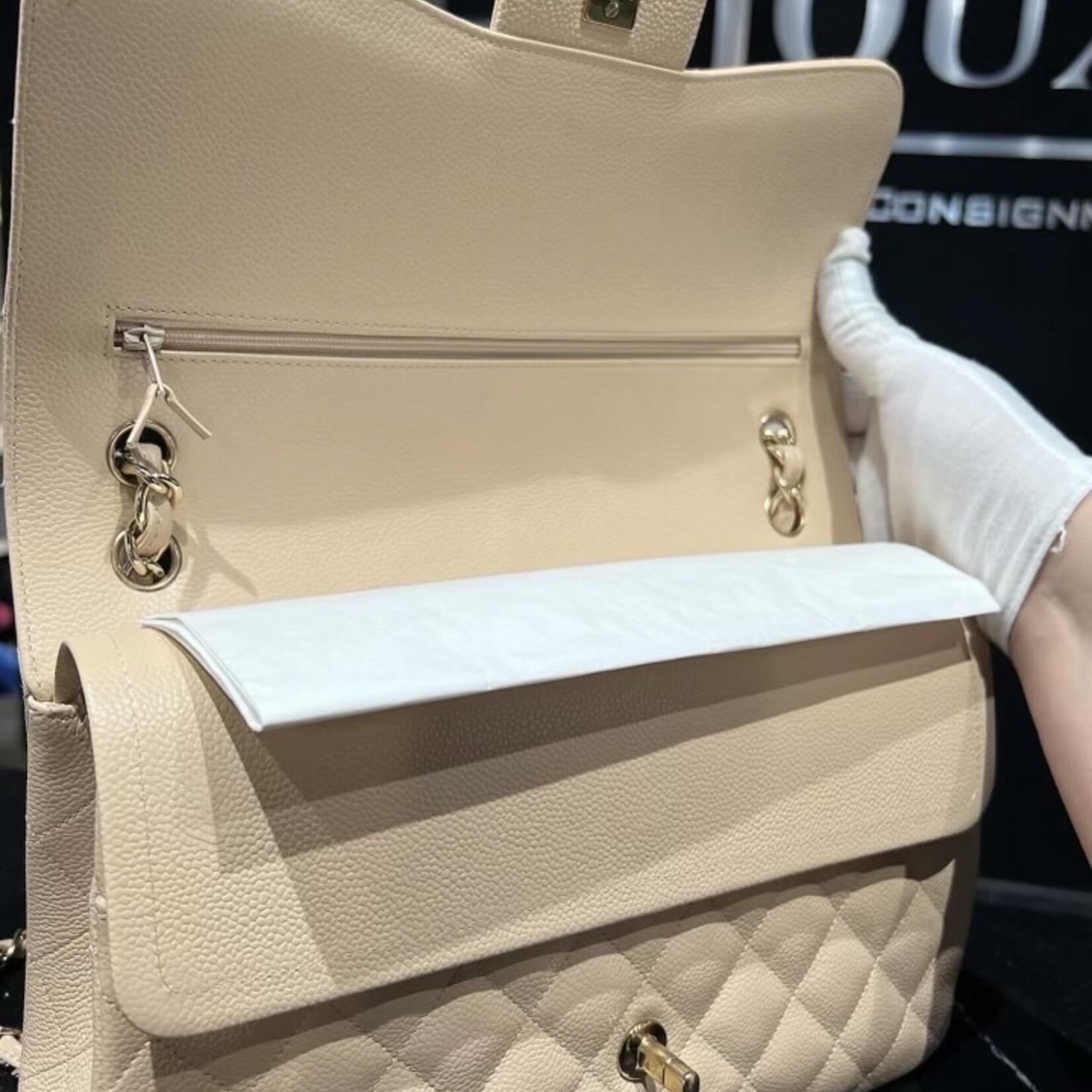 Chanel SOLD- Chanel Jumbo Caviar GHW