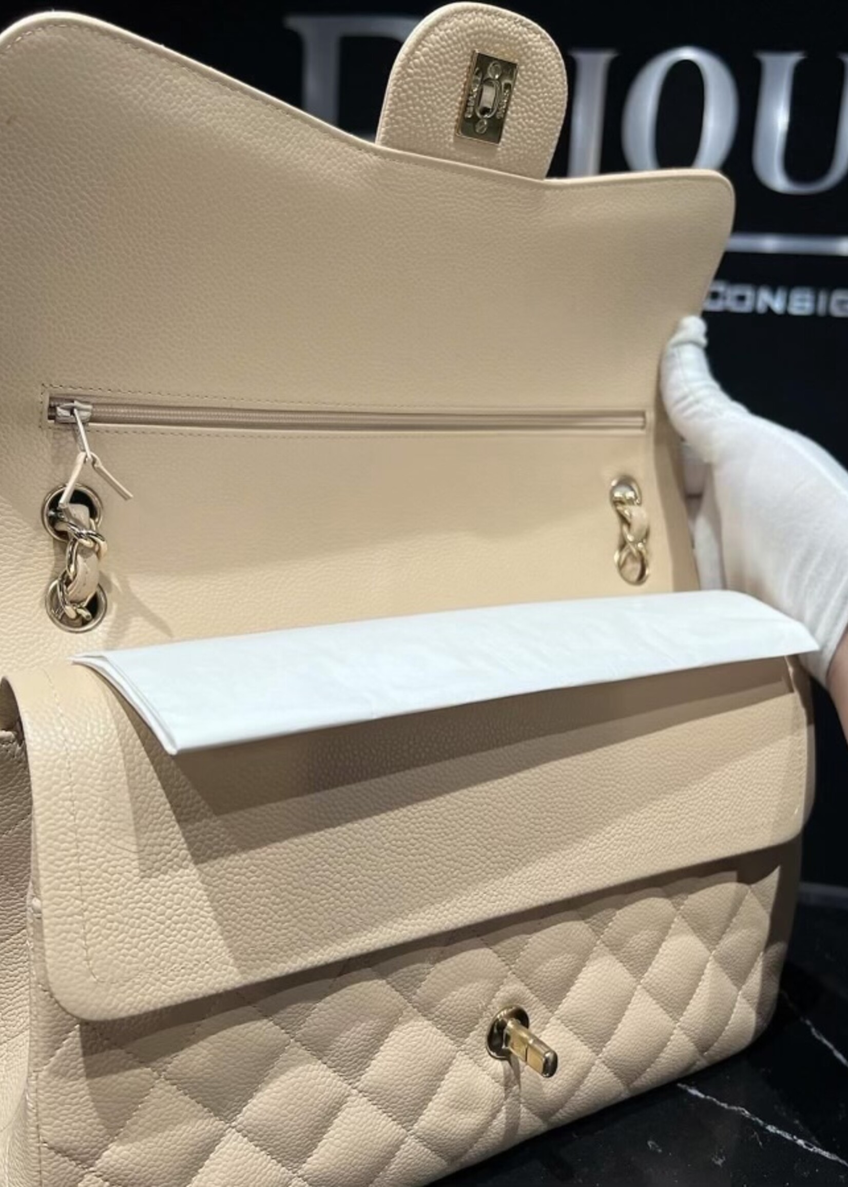 Chanel SOLD- Chanel Jumbo Caviar GHW