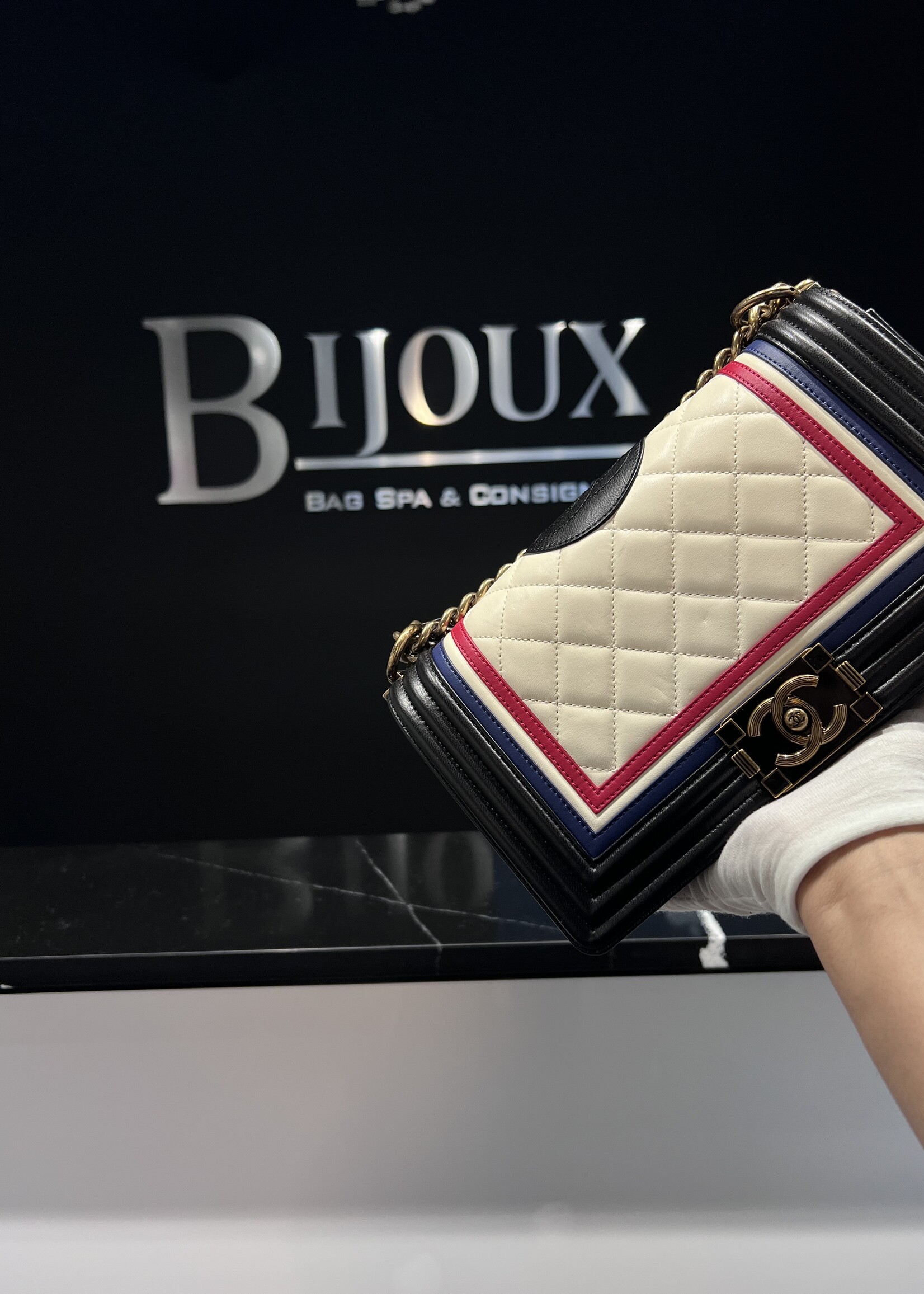 Chanel SOLD- Chanel Medium Multicolor Boy Bag