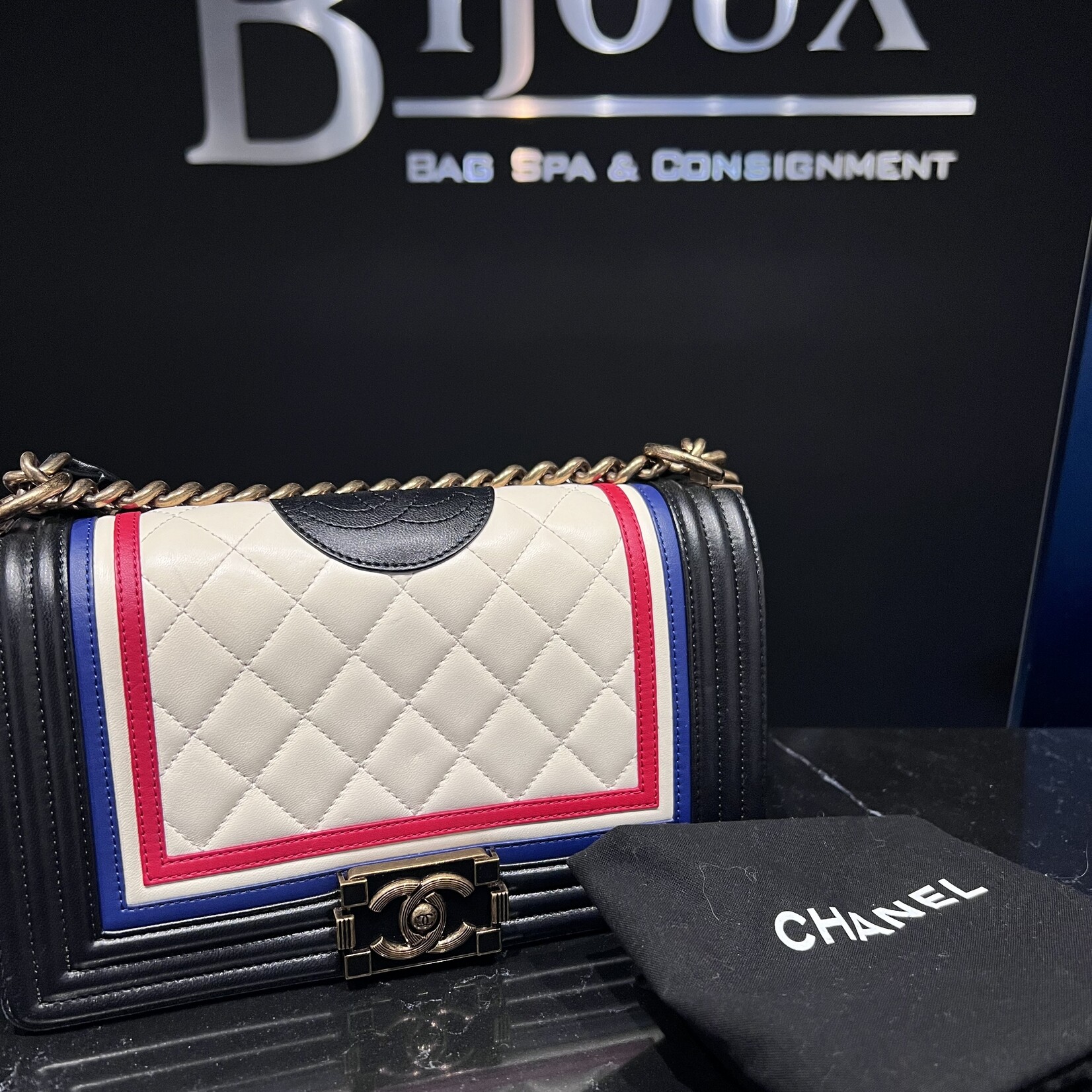 Chanel SOLD- Chanel Medium Multicolor Boy Bag