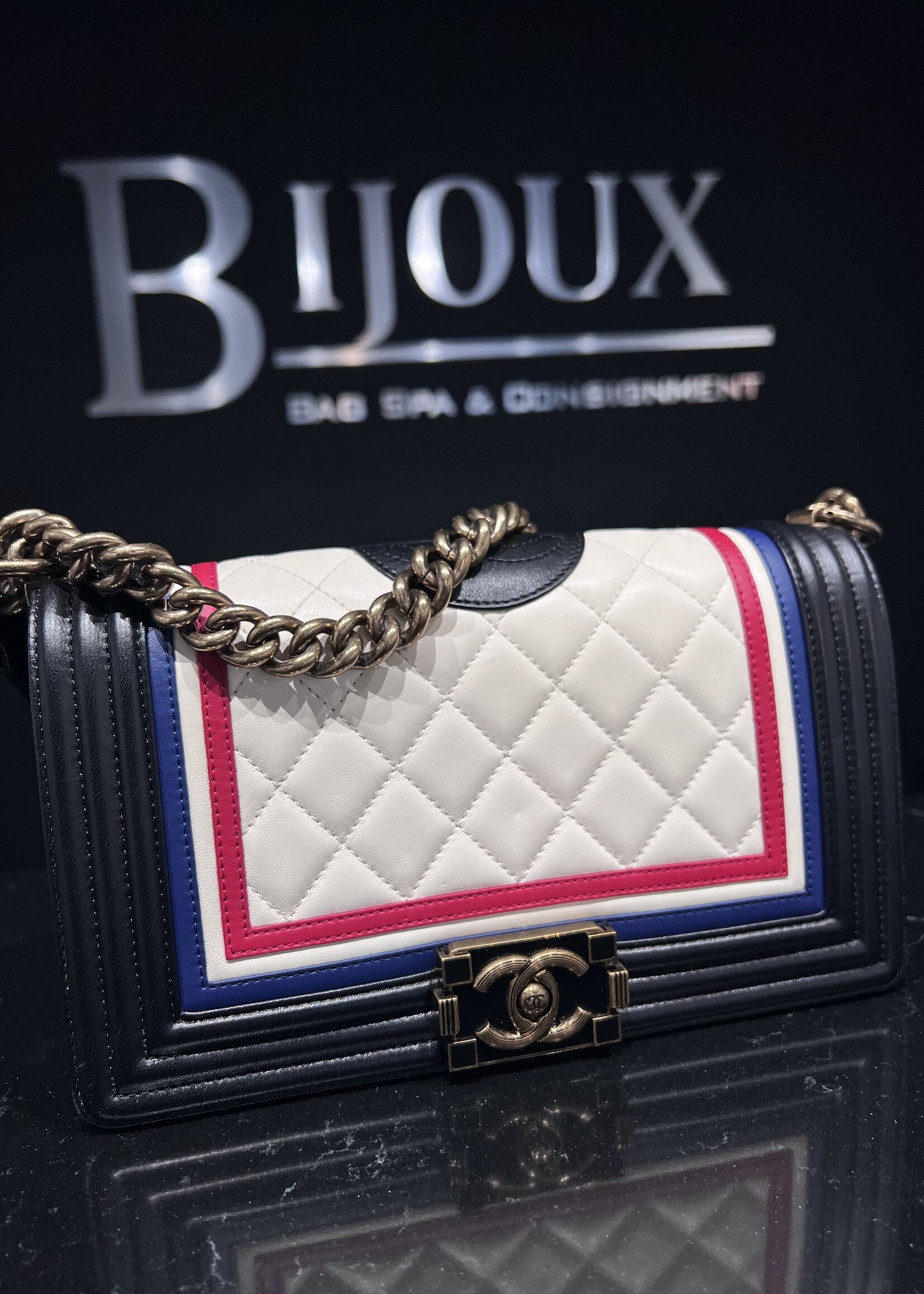 Chanel SOLD- Chanel Medium Multicolor Boy Bag