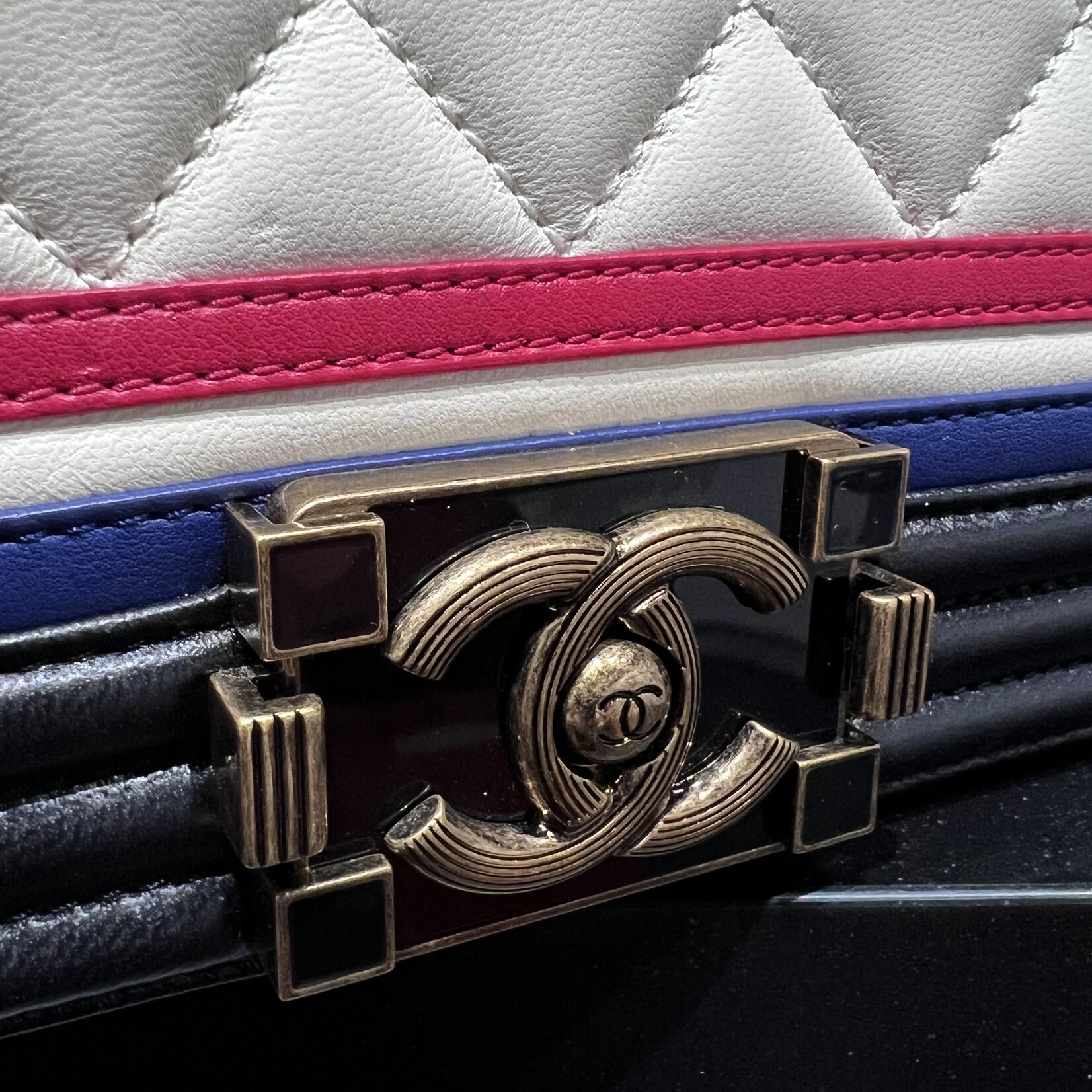 Chanel SOLD- Chanel Medium Multicolor Boy Bag