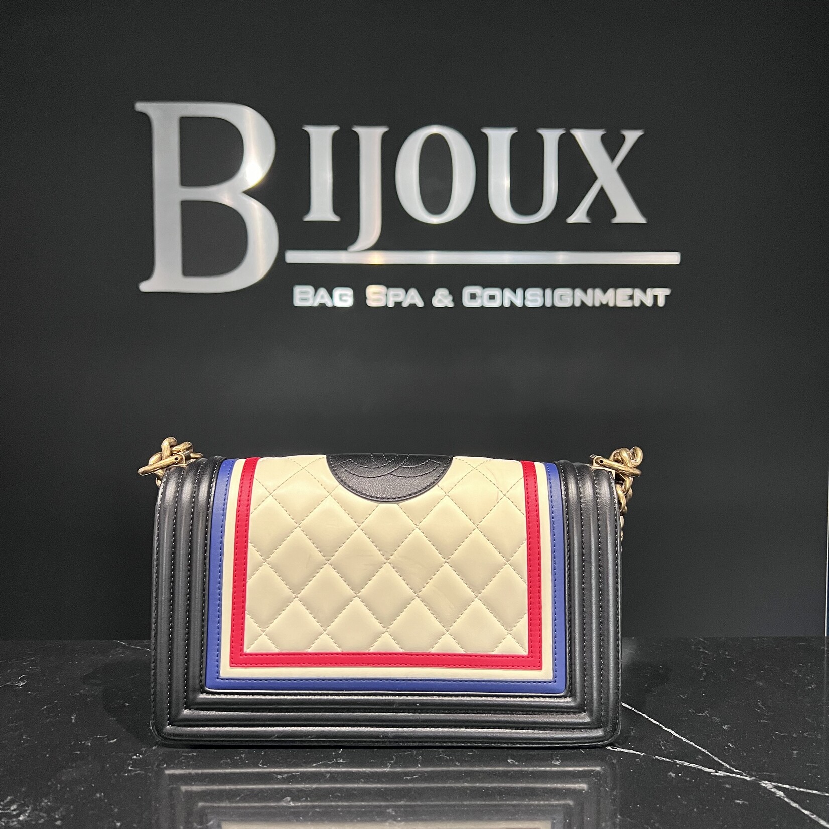 Chanel SOLD- Chanel Medium Multicolor Boy Bag