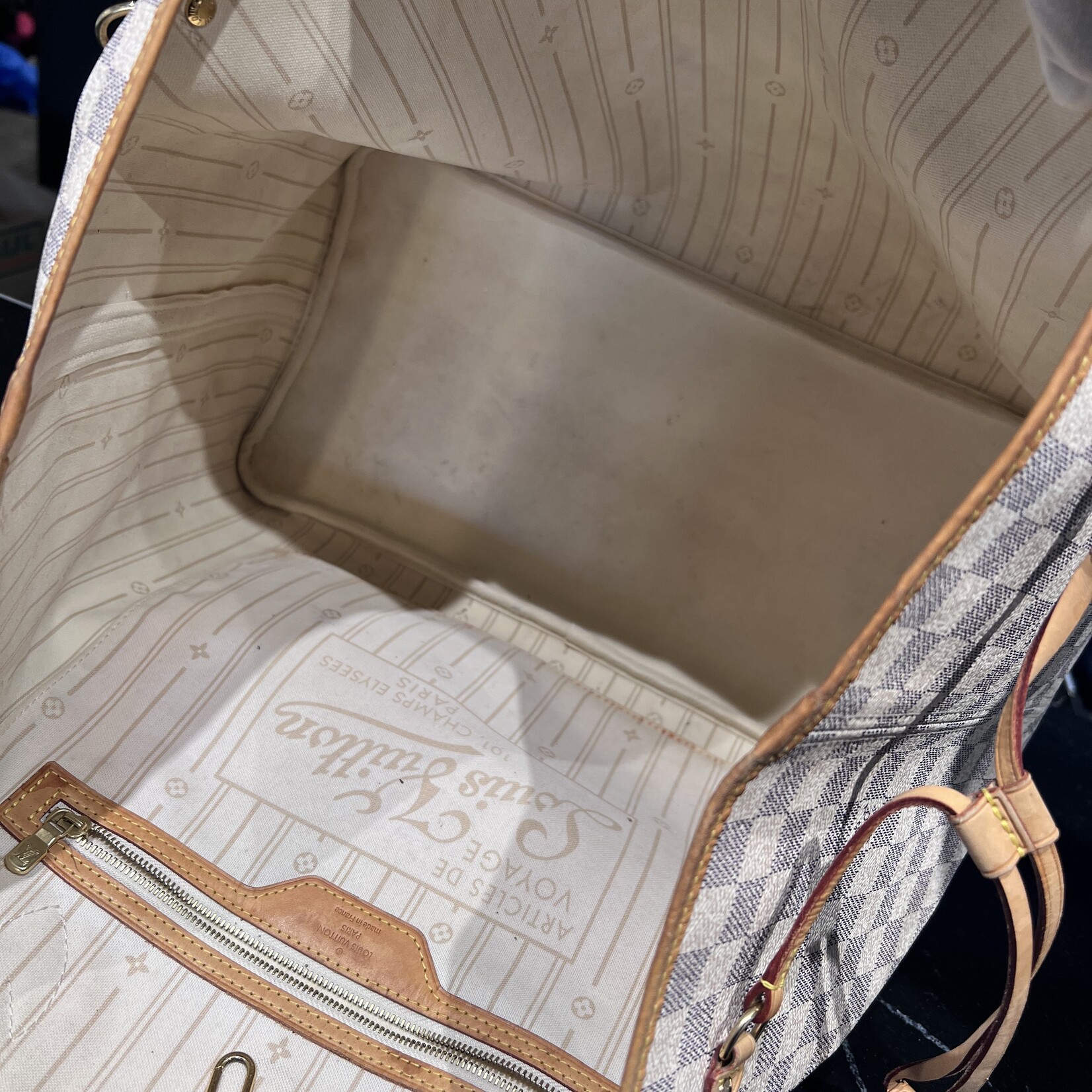 Louis Vuitton SOLD - Louis Vuttion Neverfull GM Damier Azur