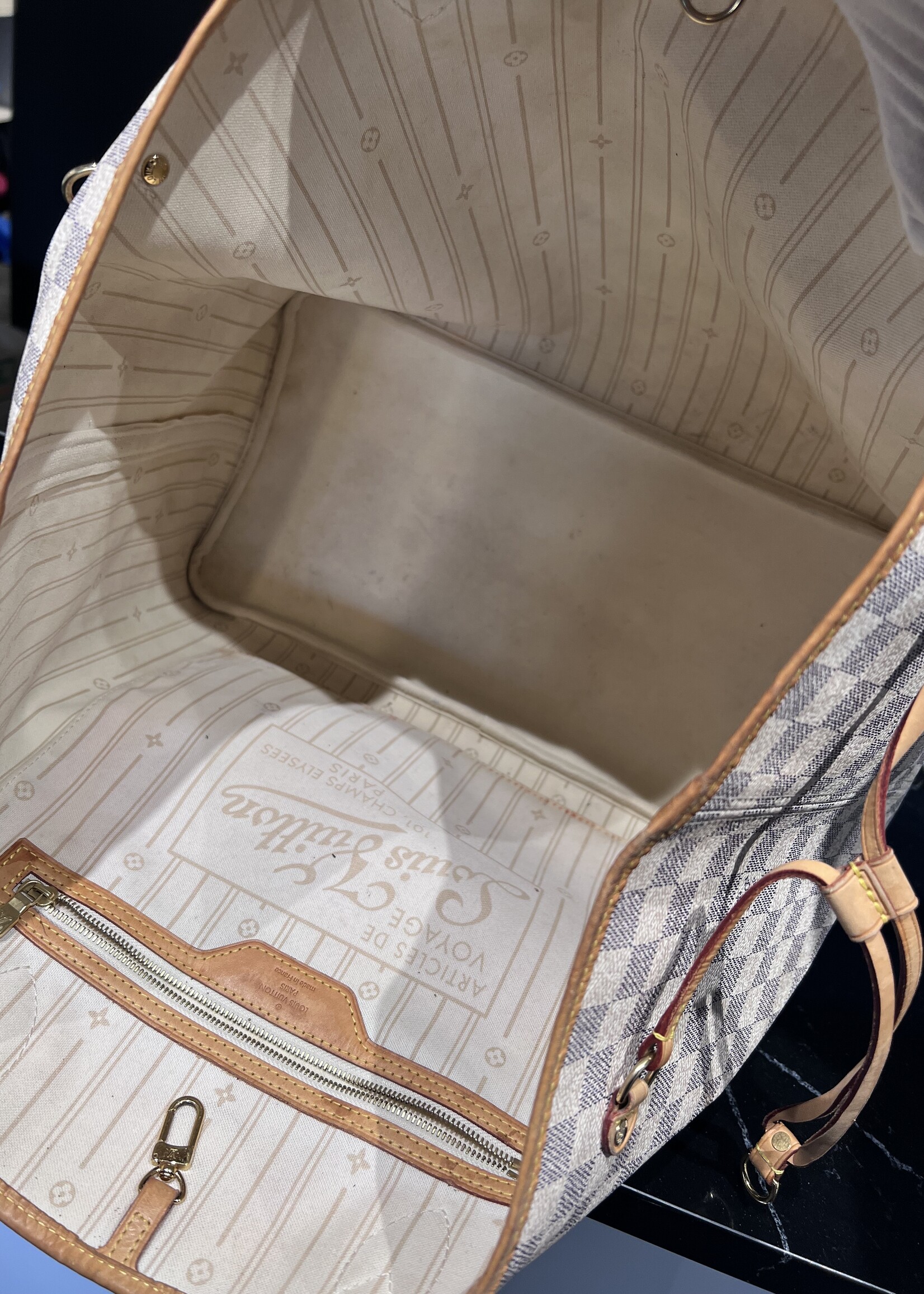 Louis Vuitton SOLD - Louis Vuttion Neverfull GM Damier Azur