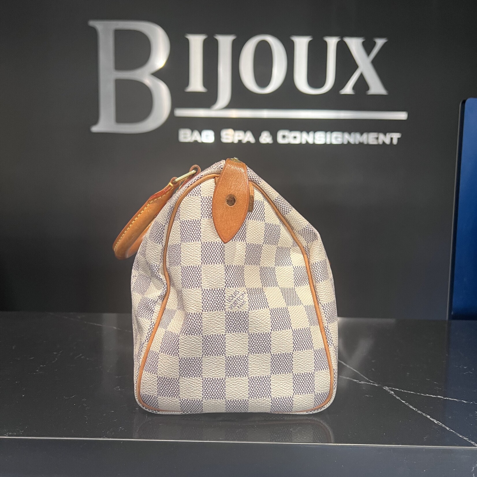 Louis Vuitton SOLD - Louis Vuitton Damier Azur Speedy 25