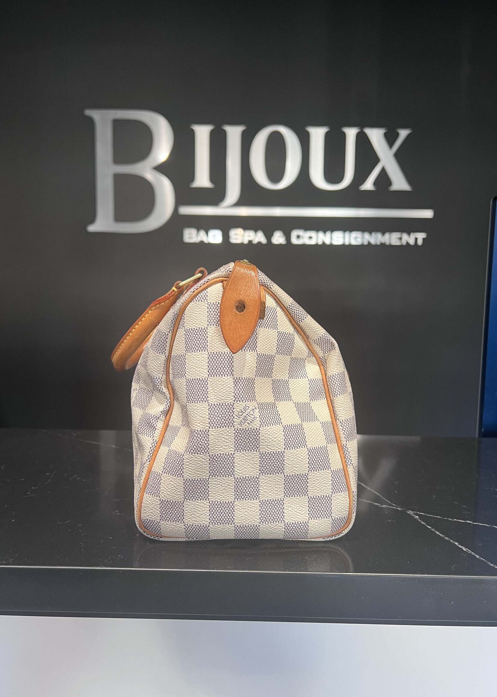 Louis Vuitton SOLD - Louis Vuitton Damier Azur Speedy 25