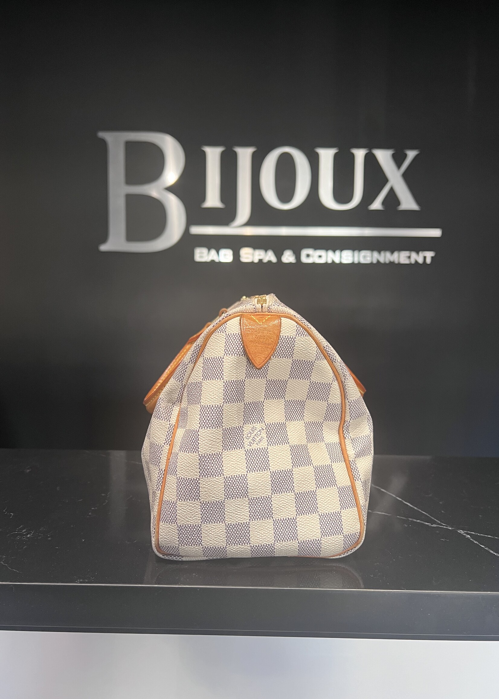 Louis Vuitton SOLD - Louis Vuitton Damier Azur Speedy 25