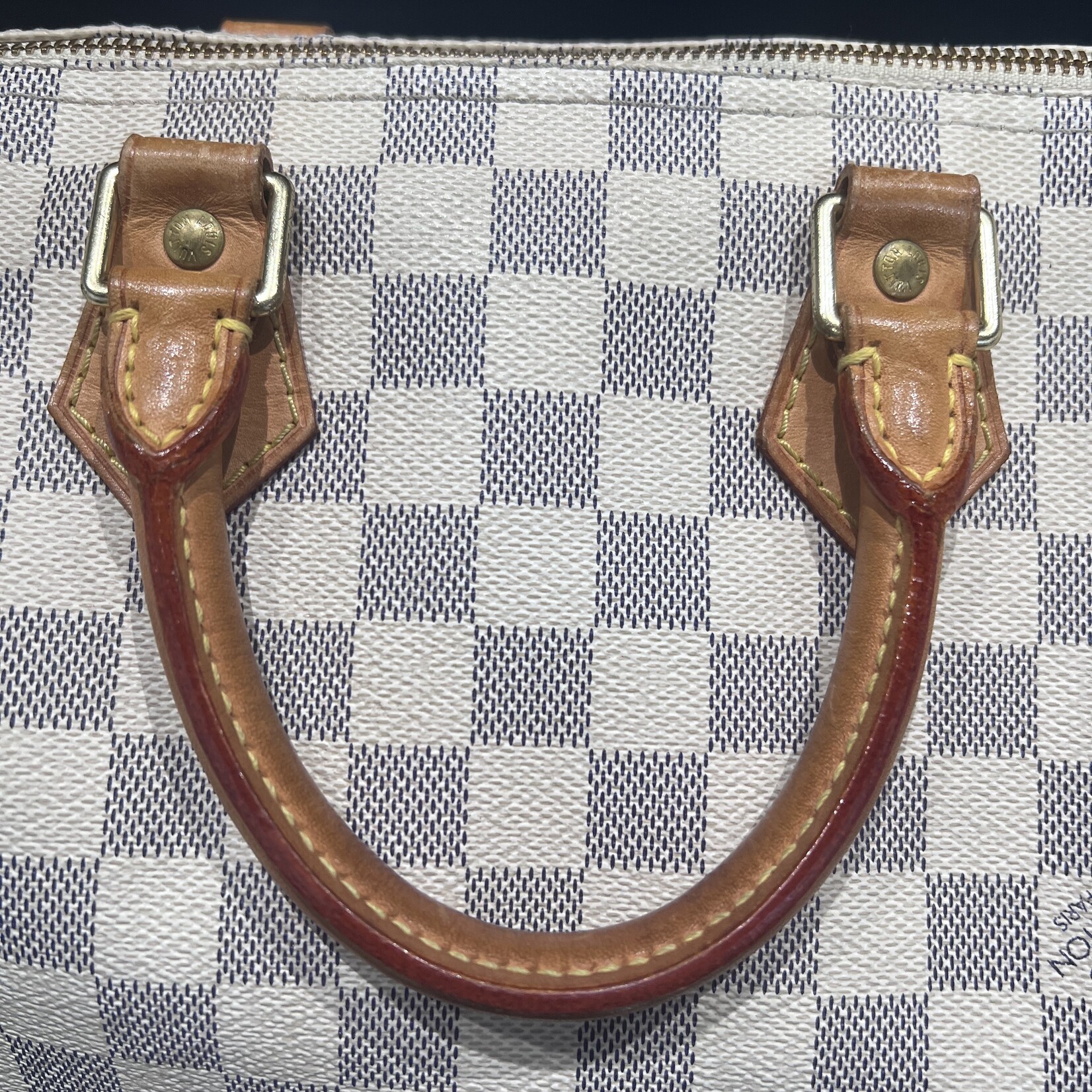 Louis Vuitton SOLD - Louis Vuitton Damier Azur Speedy 25