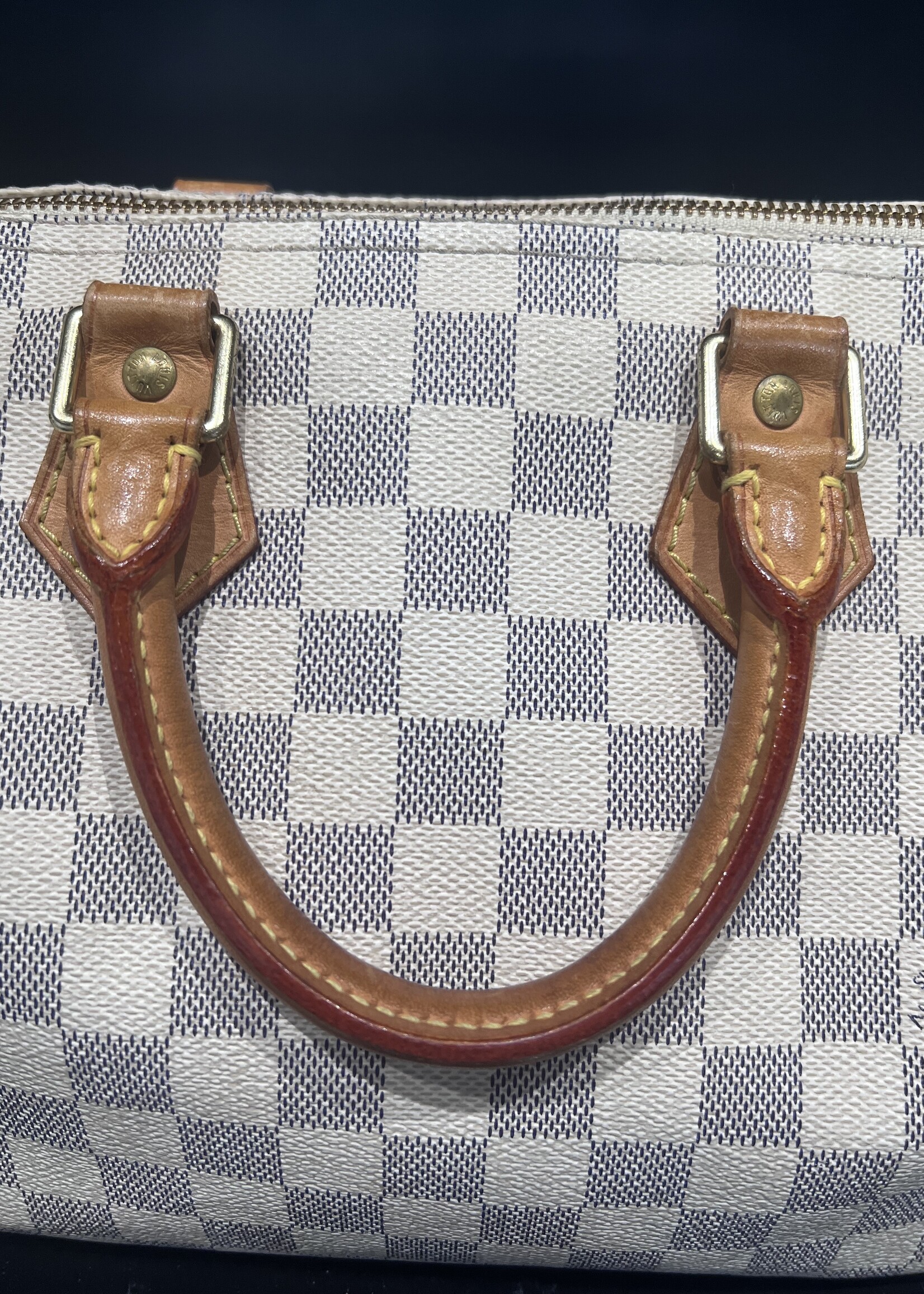 Louis Vuitton SOLD - Louis Vuitton Damier Azur Speedy 25