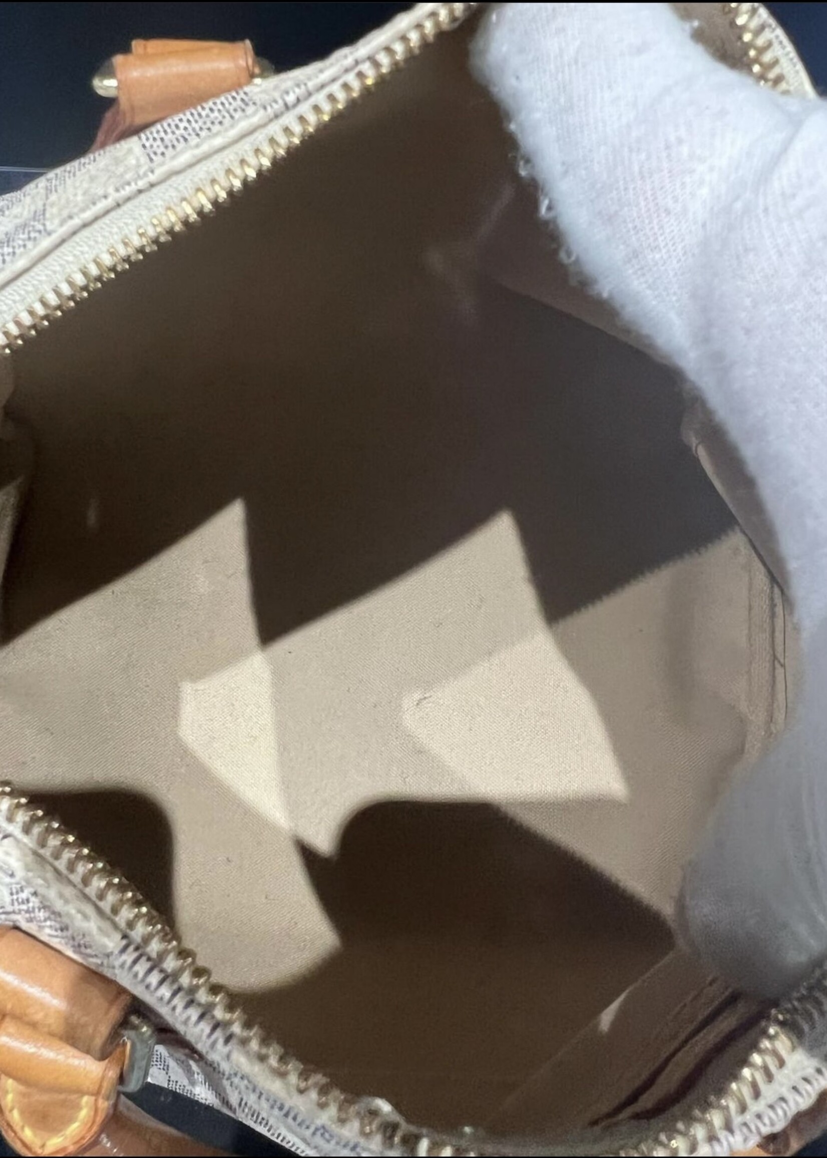 Louis Vuitton SOLD - Louis Vuitton Damier Azur Speedy 25