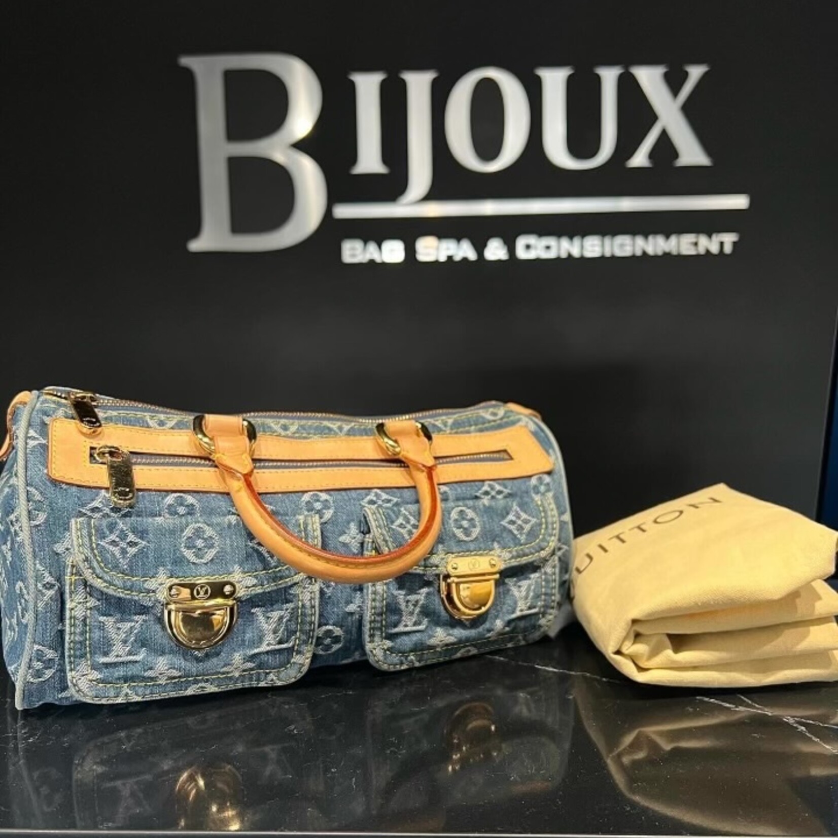 Louis Vuitton SOLD - Louis Vuitton Neo Denim Speedy