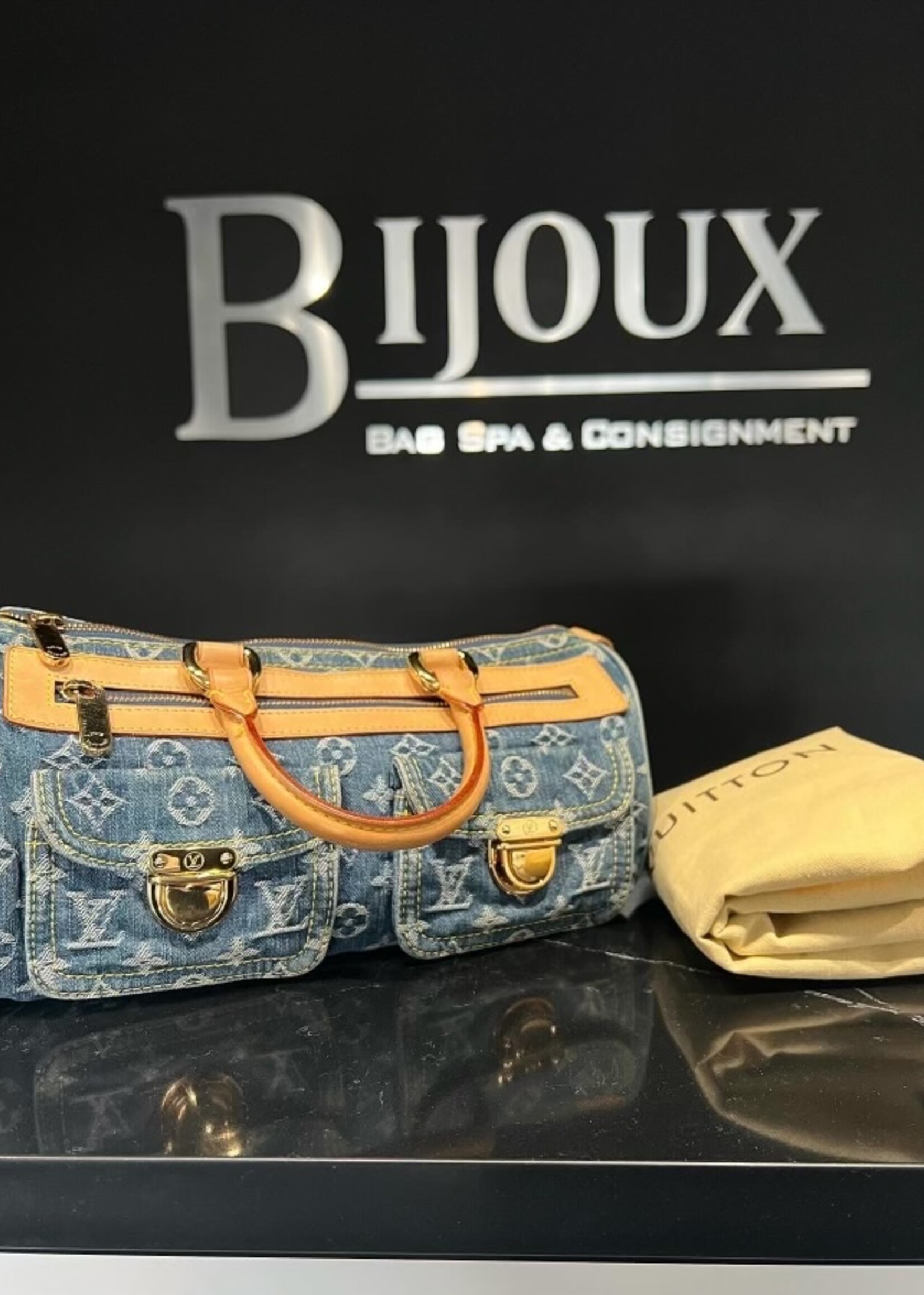 Louis Vuitton SOLD - Louis Vuitton Neo Denim Speedy