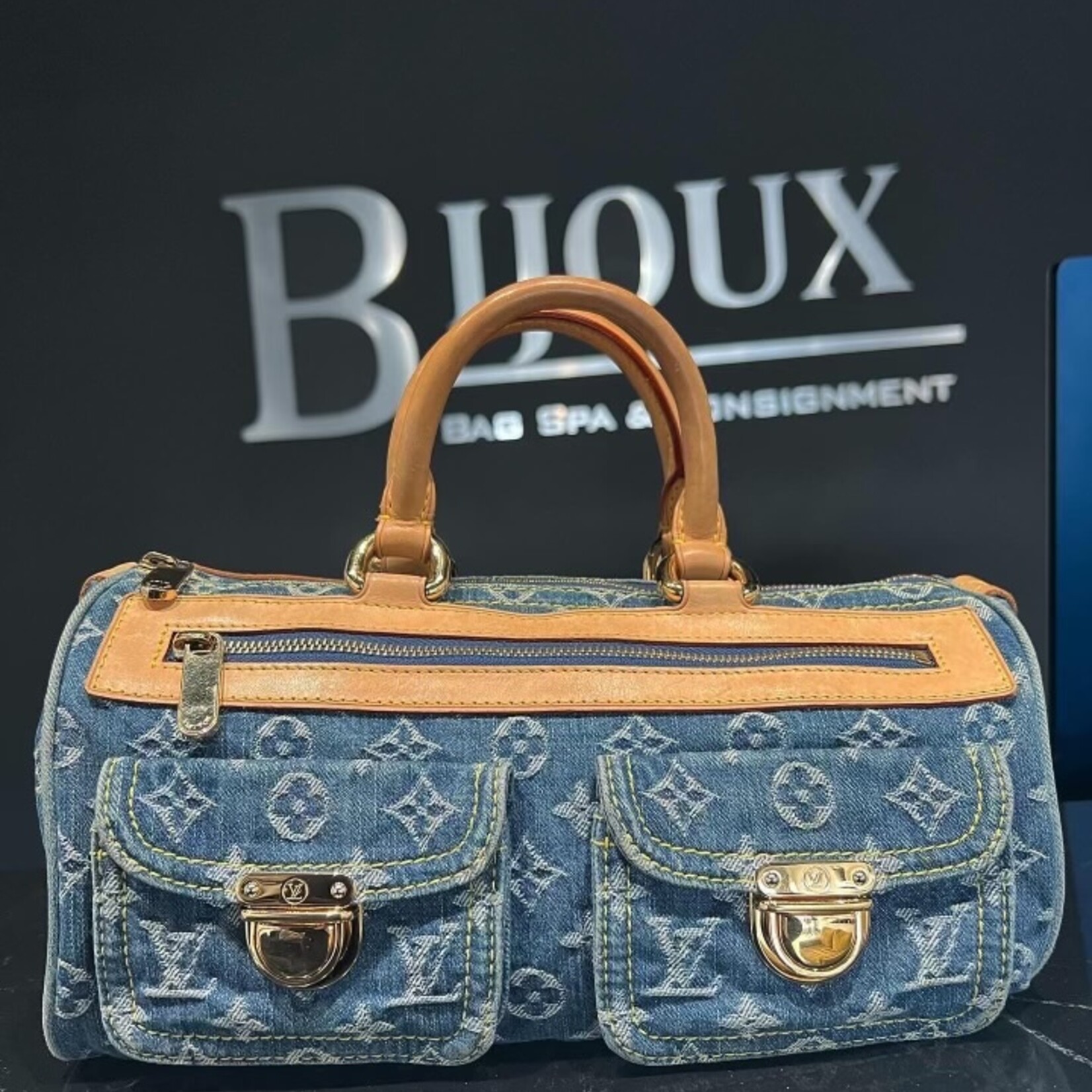 Louis Vuitton SOLD - Louis Vuitton Neo Denim Speedy