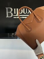 Givenchy SOLD - Givenchy Brown Pebbled Leather Antigona