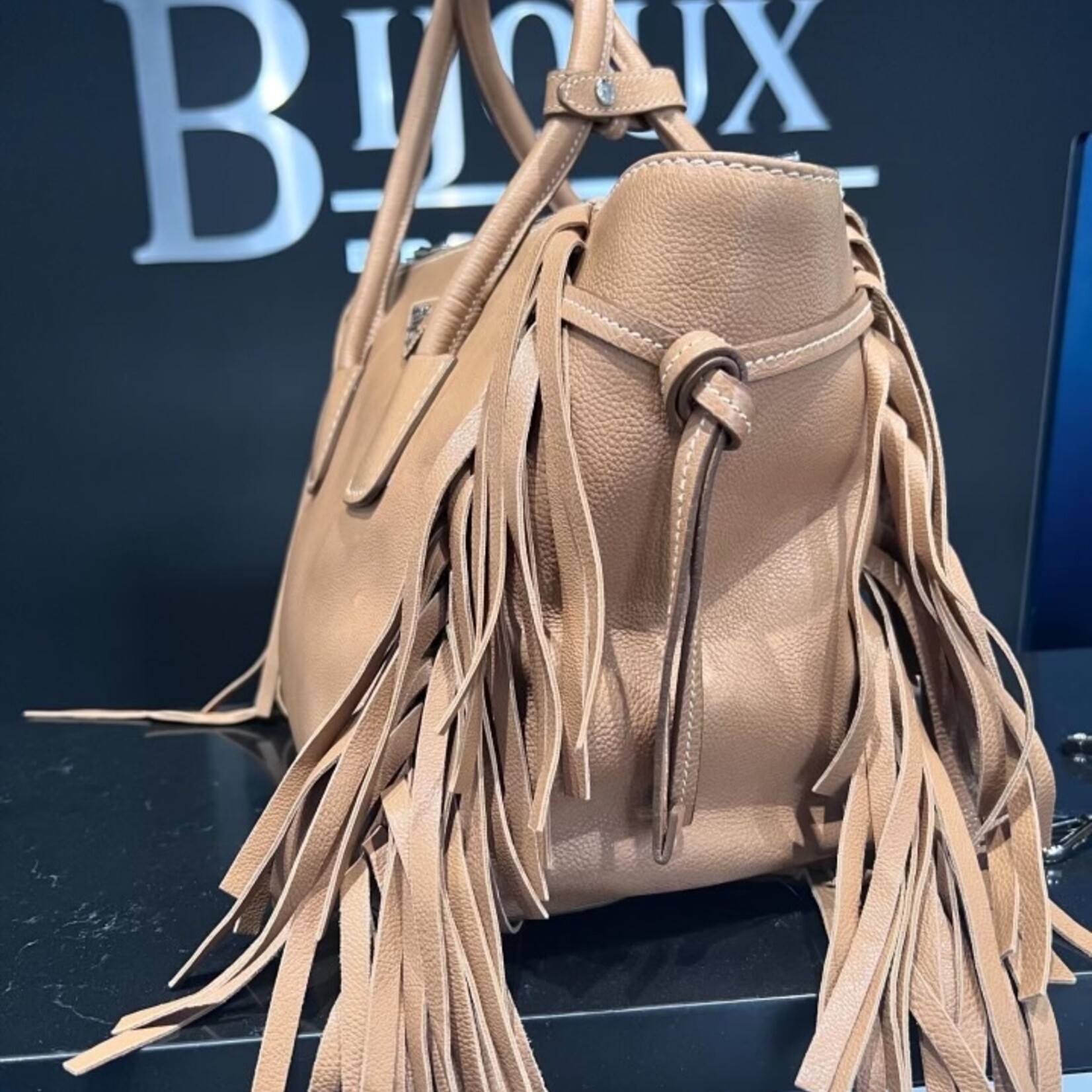 Prada SOLD- Prada Grace Calf Fringe Tote
