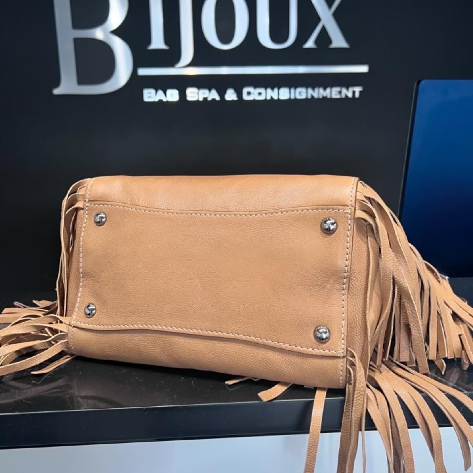 Prada SOLD- Prada Grace Calf Fringe Tote