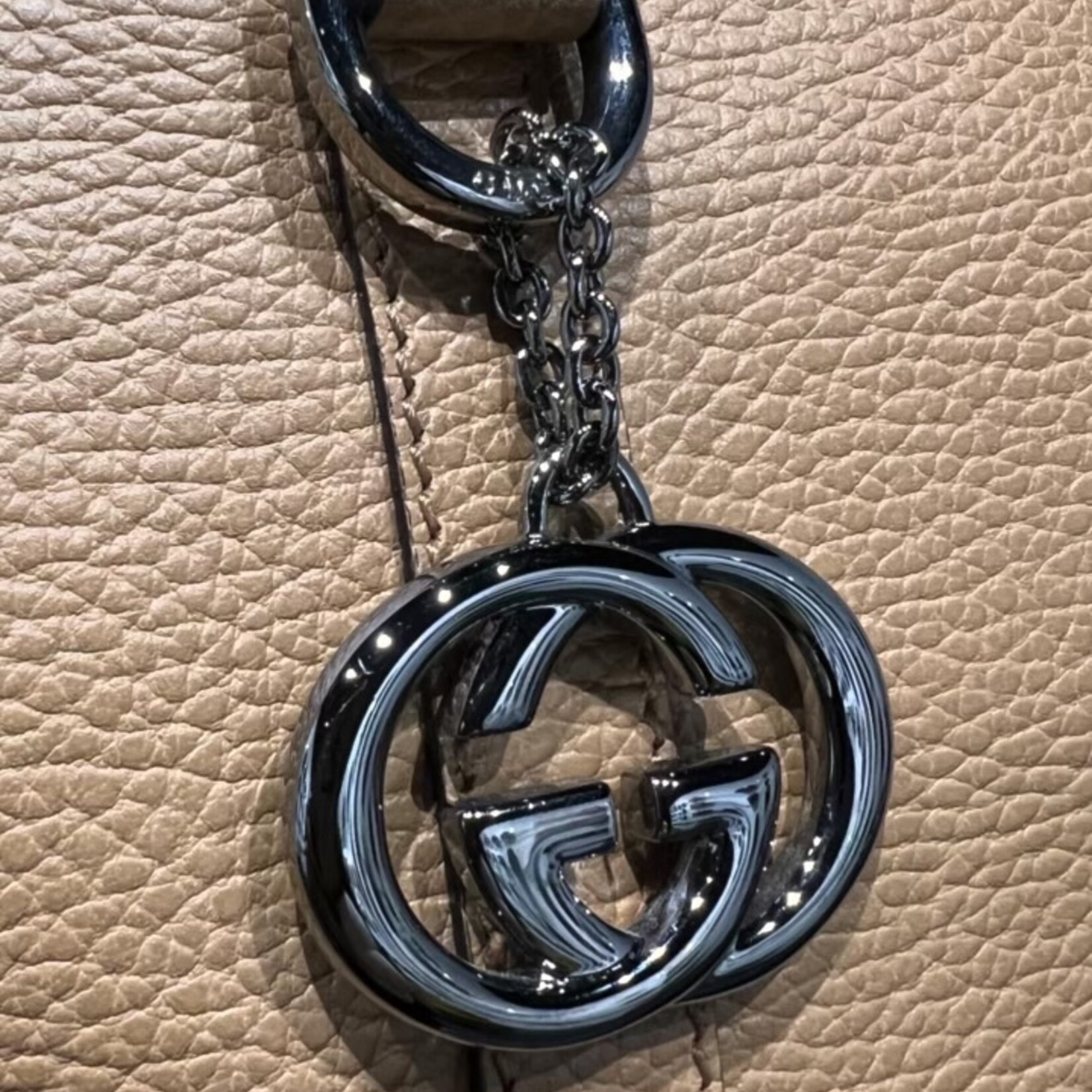 Gucci SOLD - Gucci Large Pebbled Dome Tote