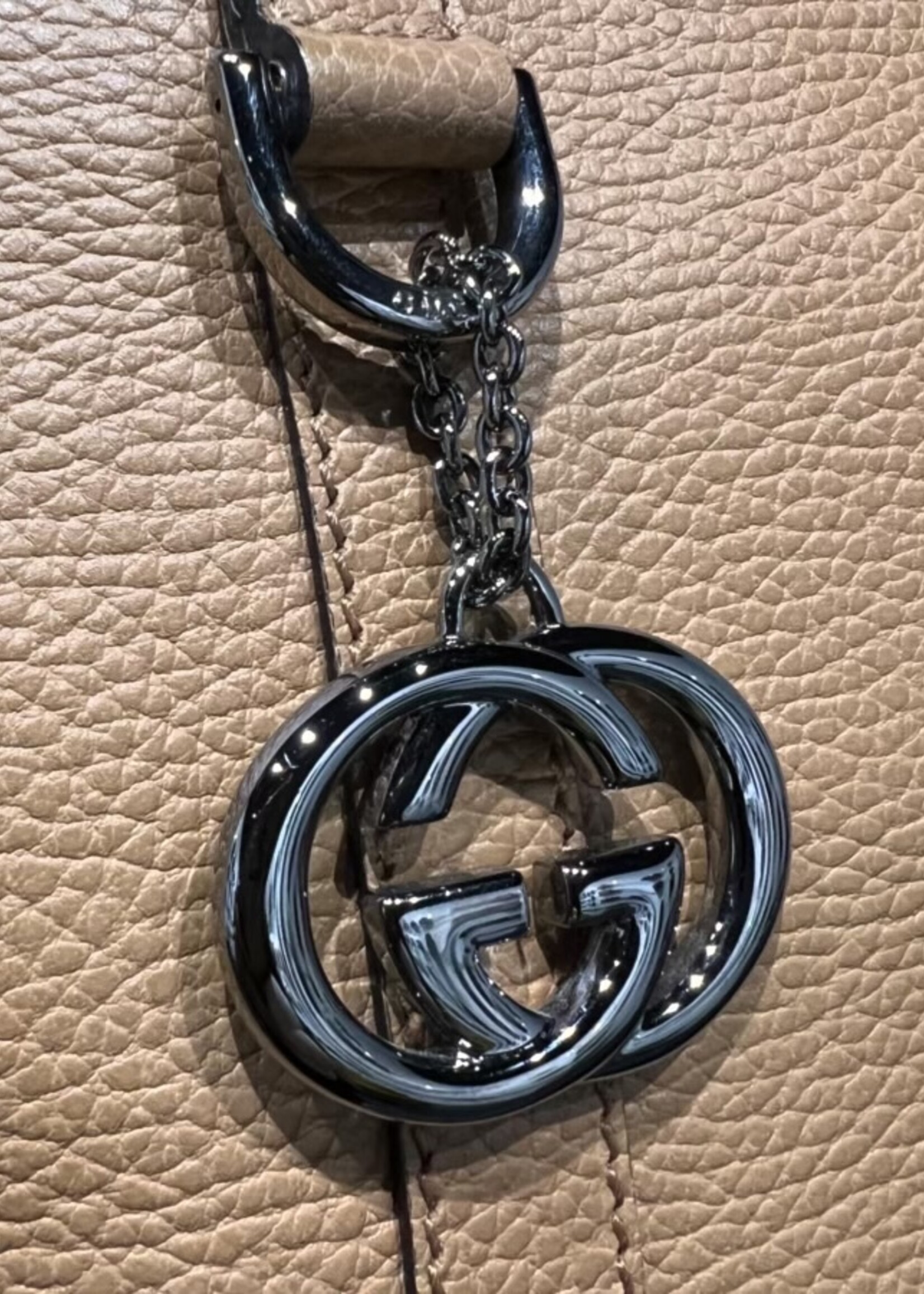 Gucci SOLD - Gucci Large Pebbled Dome Tote