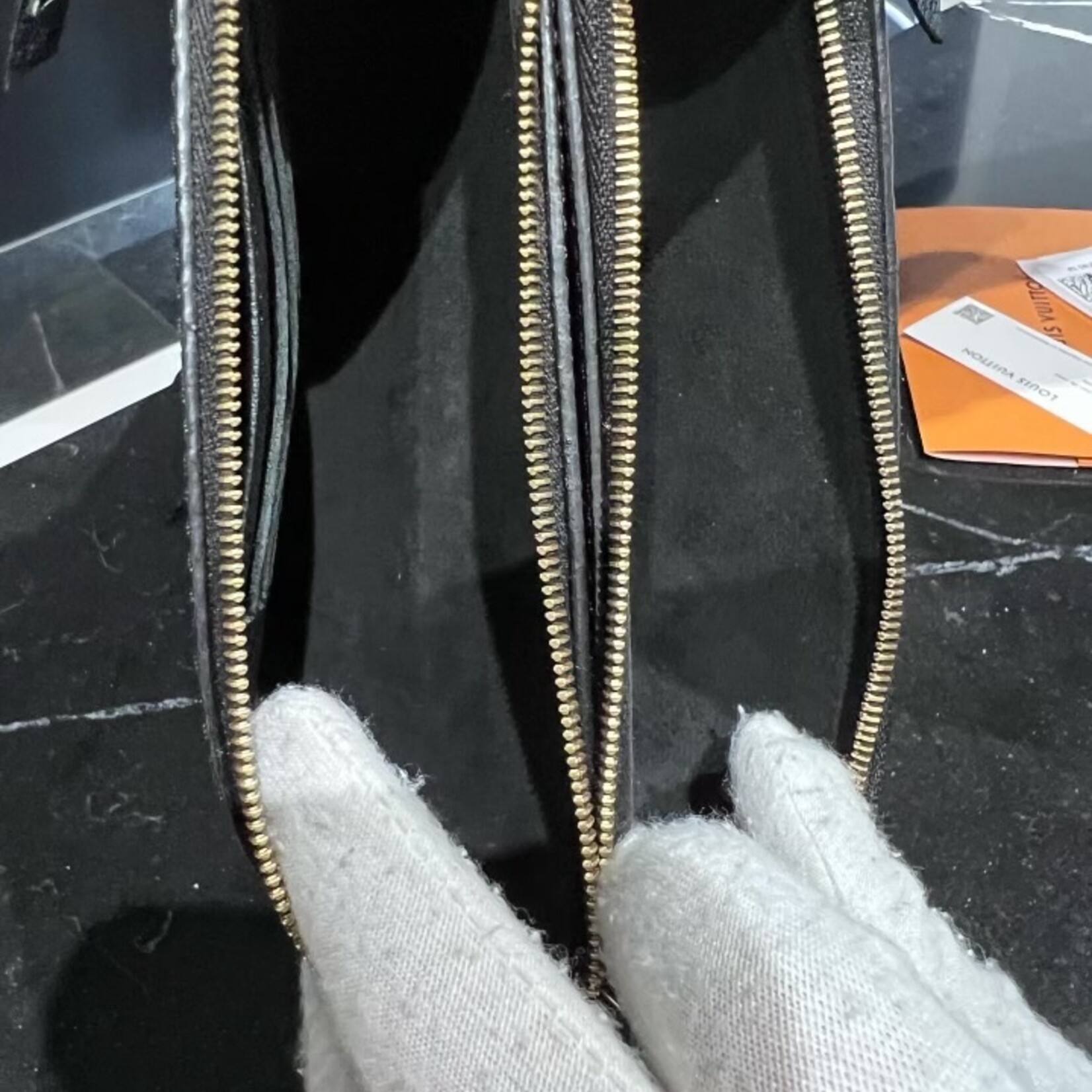Louis Vuitton SOLD - Louis Vuitton Double Zip Empreinte Pochette