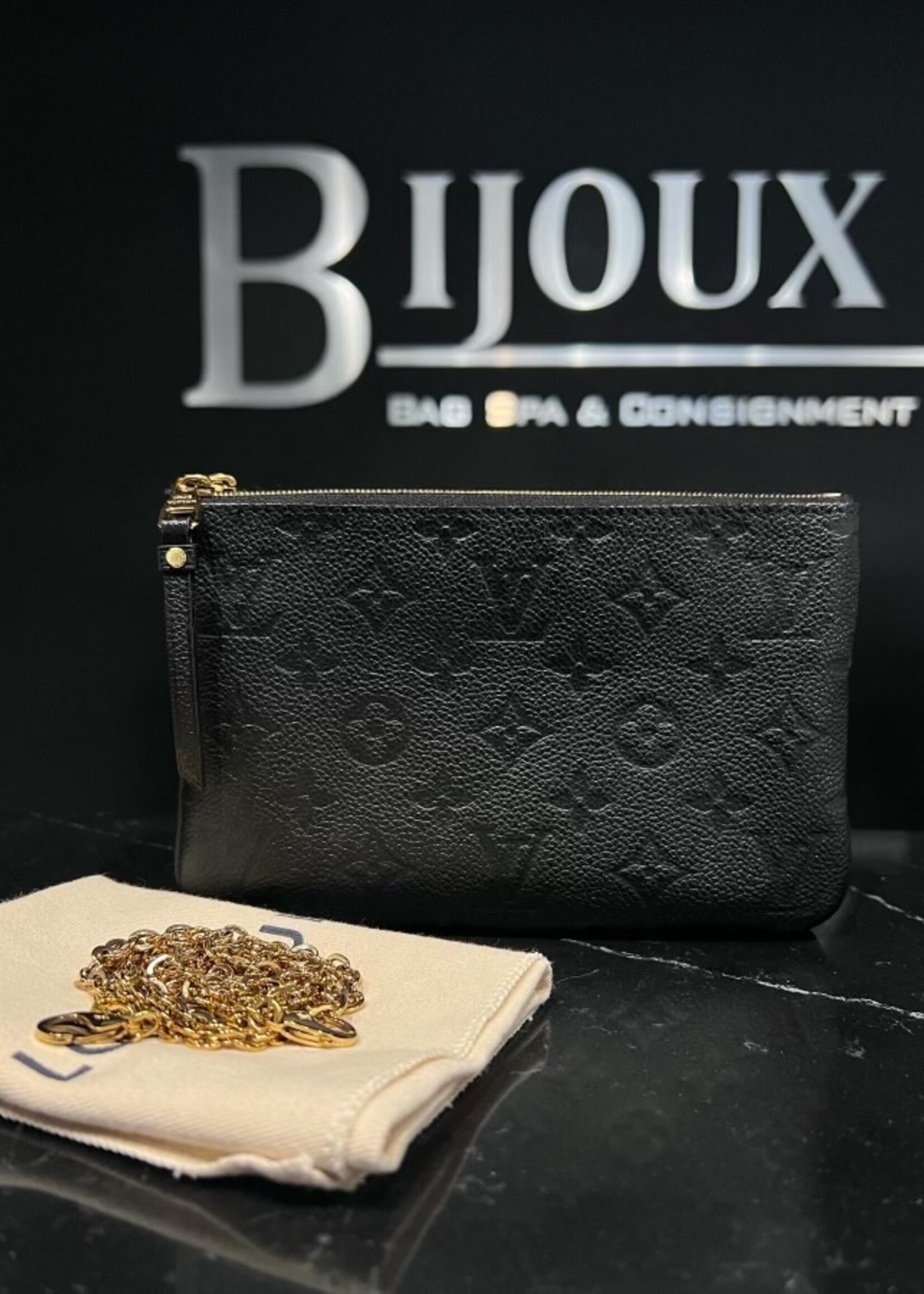 Louis Vuitton SOLD - Louis Vuitton Double Zip Empreinte Pochette