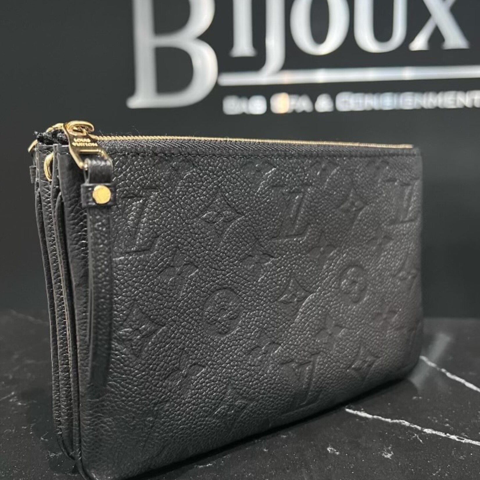 Louis Vuitton SOLD - Louis Vuitton Double Zip Empreinte Pochette