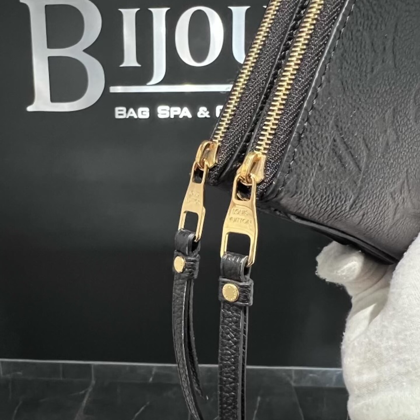 Louis Vuitton SOLD - Louis Vuitton Double Zip Empreinte Pochette