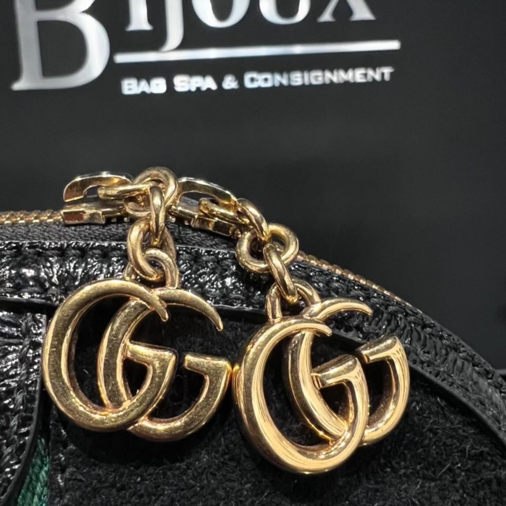Gucci SOLD - Gucci Small Suede Ophidia Dome