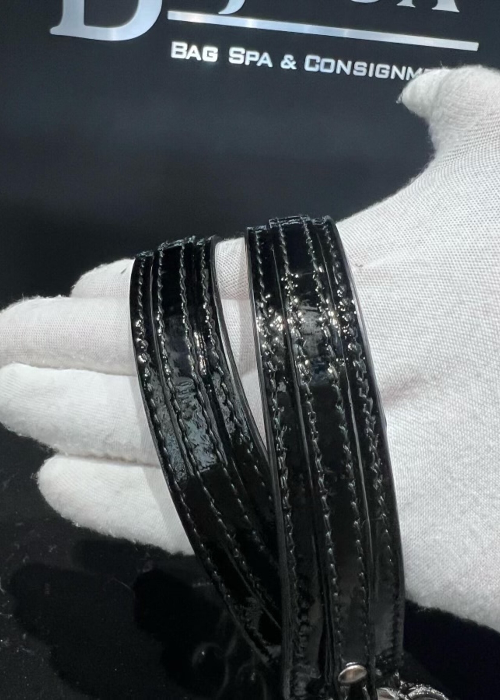 Christian Dior SOLD- Christan Dior Patent Cannage Tote