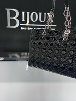 Christian Dior SOLD - Christan Dior Patent Lady Cannage Tote