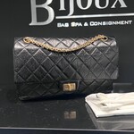 Chanel SOLD - Chanel Reissue 2. 55 Black Goatskin