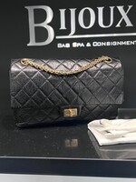 Chanel SOLD - Chanel Reissue 2. 55 Black Goatskin