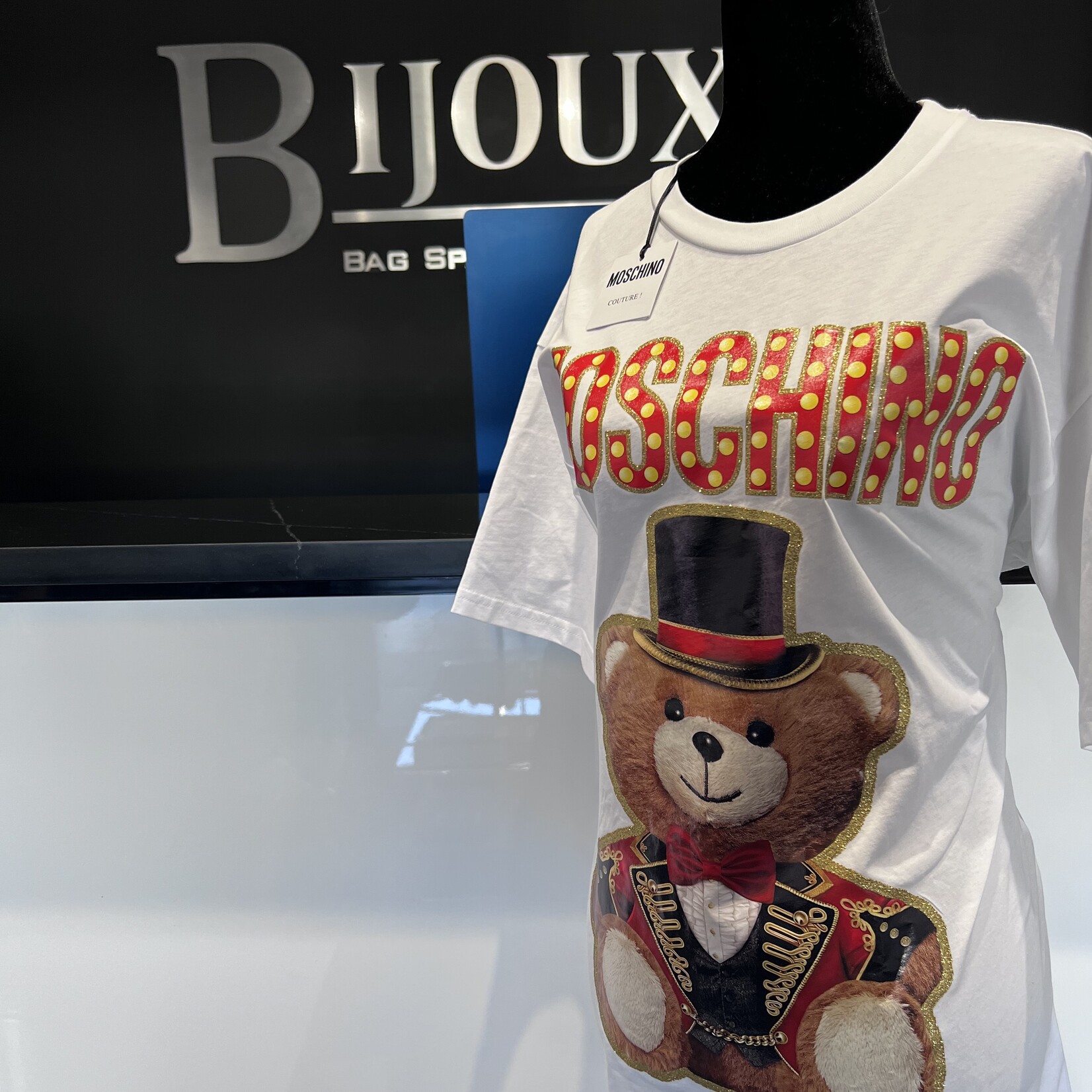 SOLD - Moschino Cotton T-Shirt XS