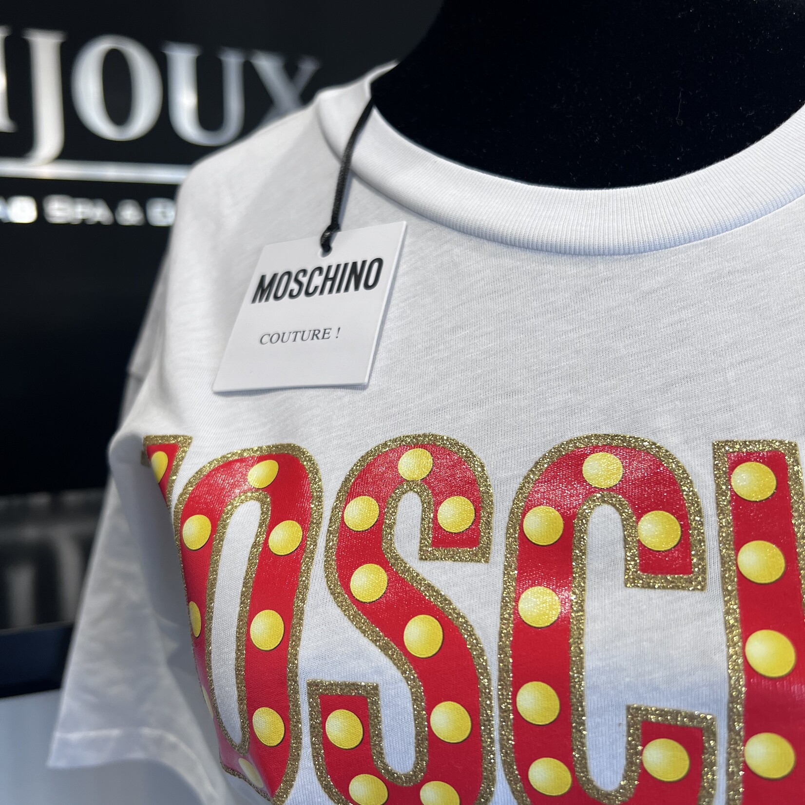 SOLD - Moschino Cotton T-Shirt XS
