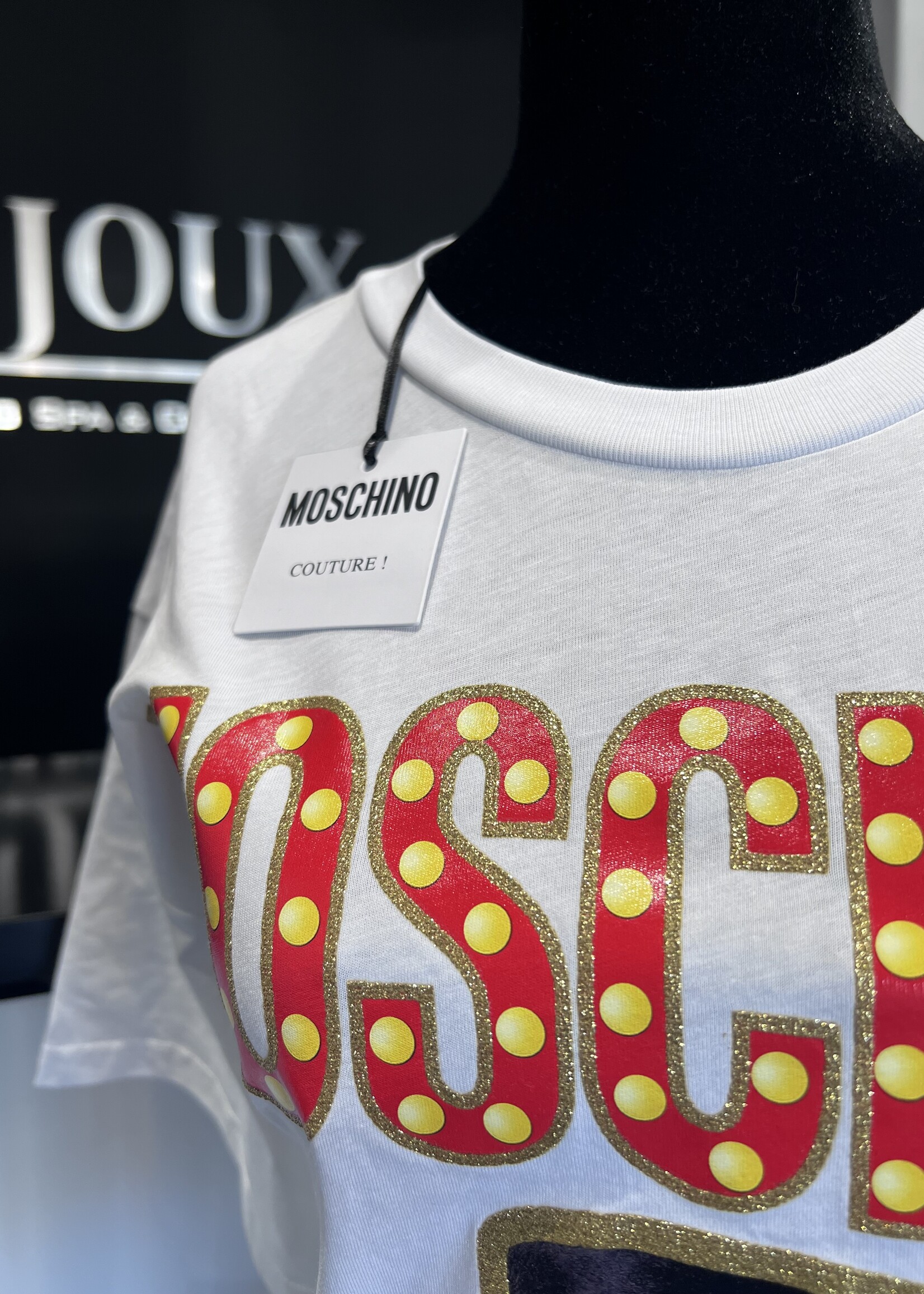 SOLD - Moschino Cotton T-Shirt XS
