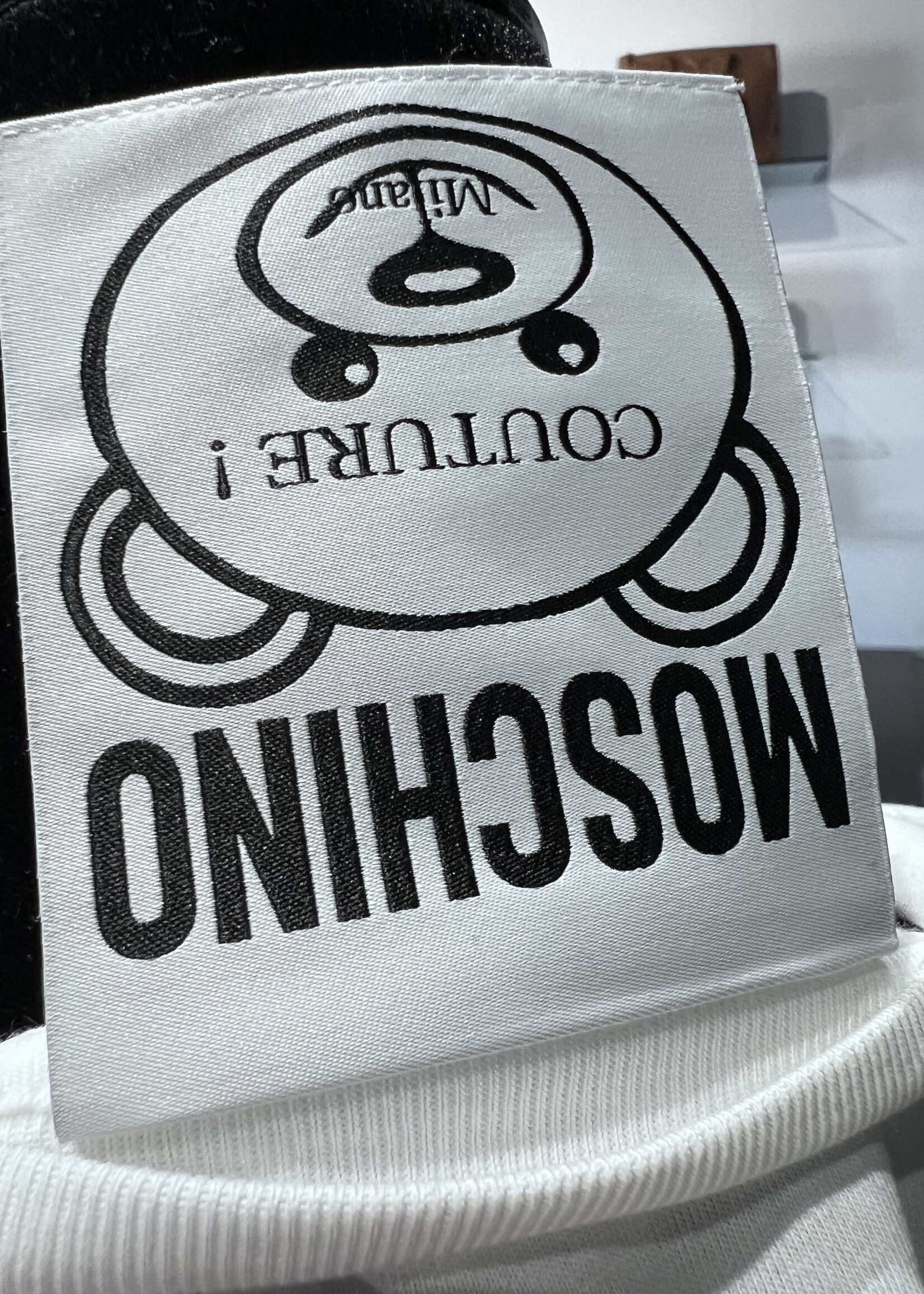 SOLD - Moschino Cotton T-Shirt XS