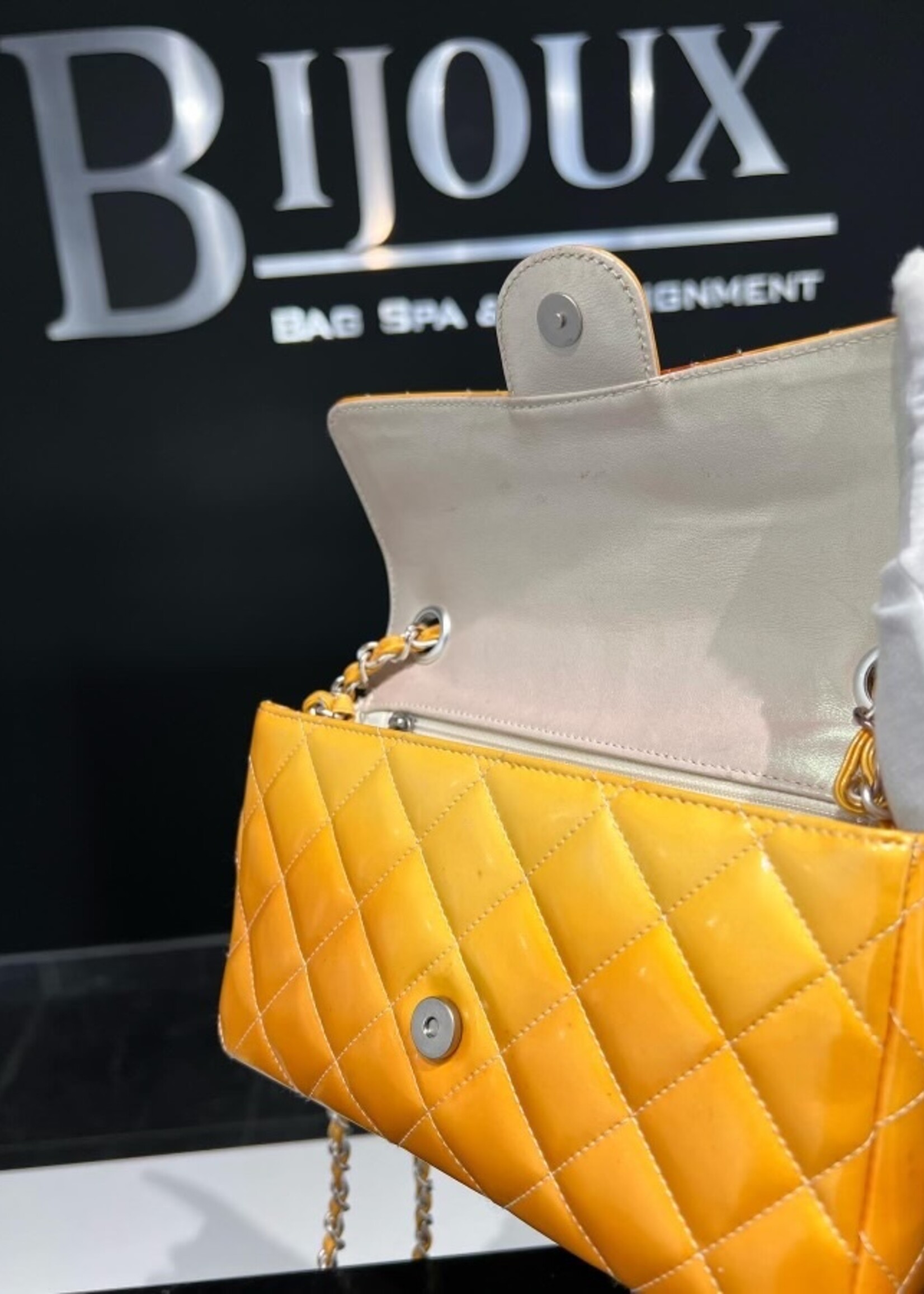 Chanel SOLD - Chanel Patent Mini Flap